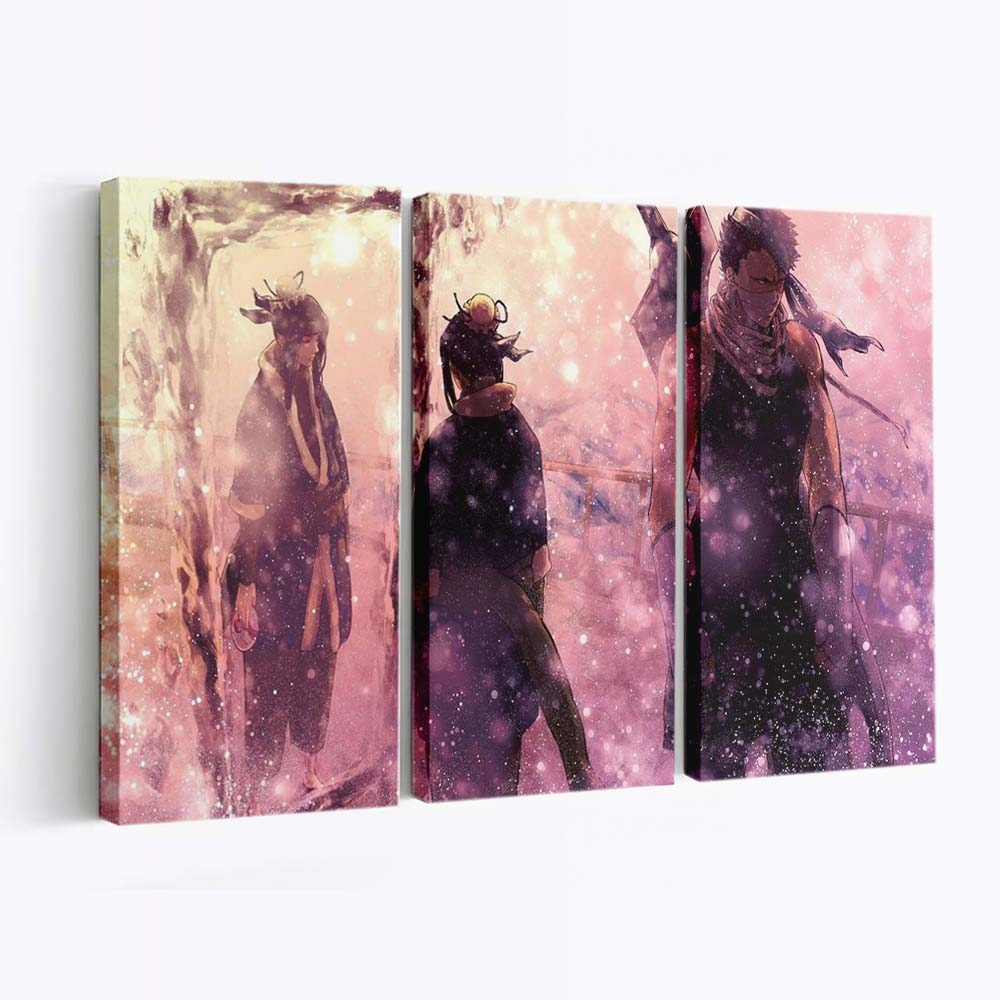 Naruto Anime Momochi Zabuza - Anime Wandbild - Leinwandbild naruto animemomochi zabuza