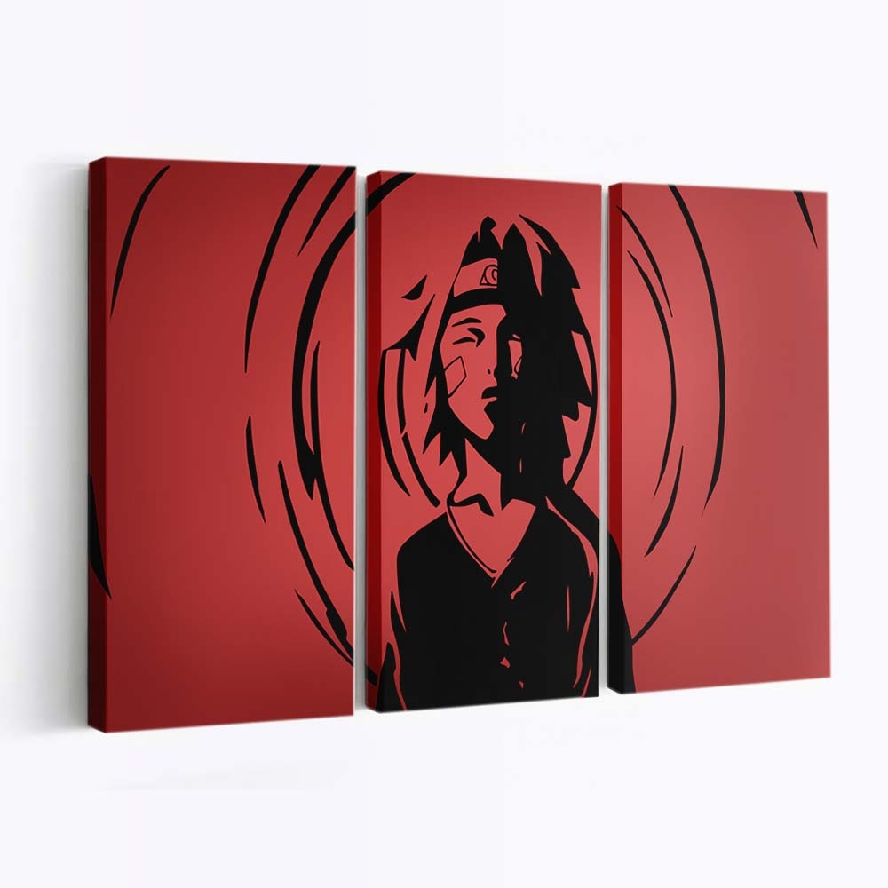 Naruto Shippuuden - Anime Wandbild - Leinwandbild naruto shippuuden 0001