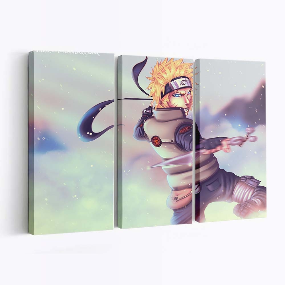 Naruto Shippuuden Anime Cartoon Uzumaki Naruto Mythology - Anime Wandbild - Leinwandbild naruto shippuudenillustrationanimecartoonuzumaki narutomythology
