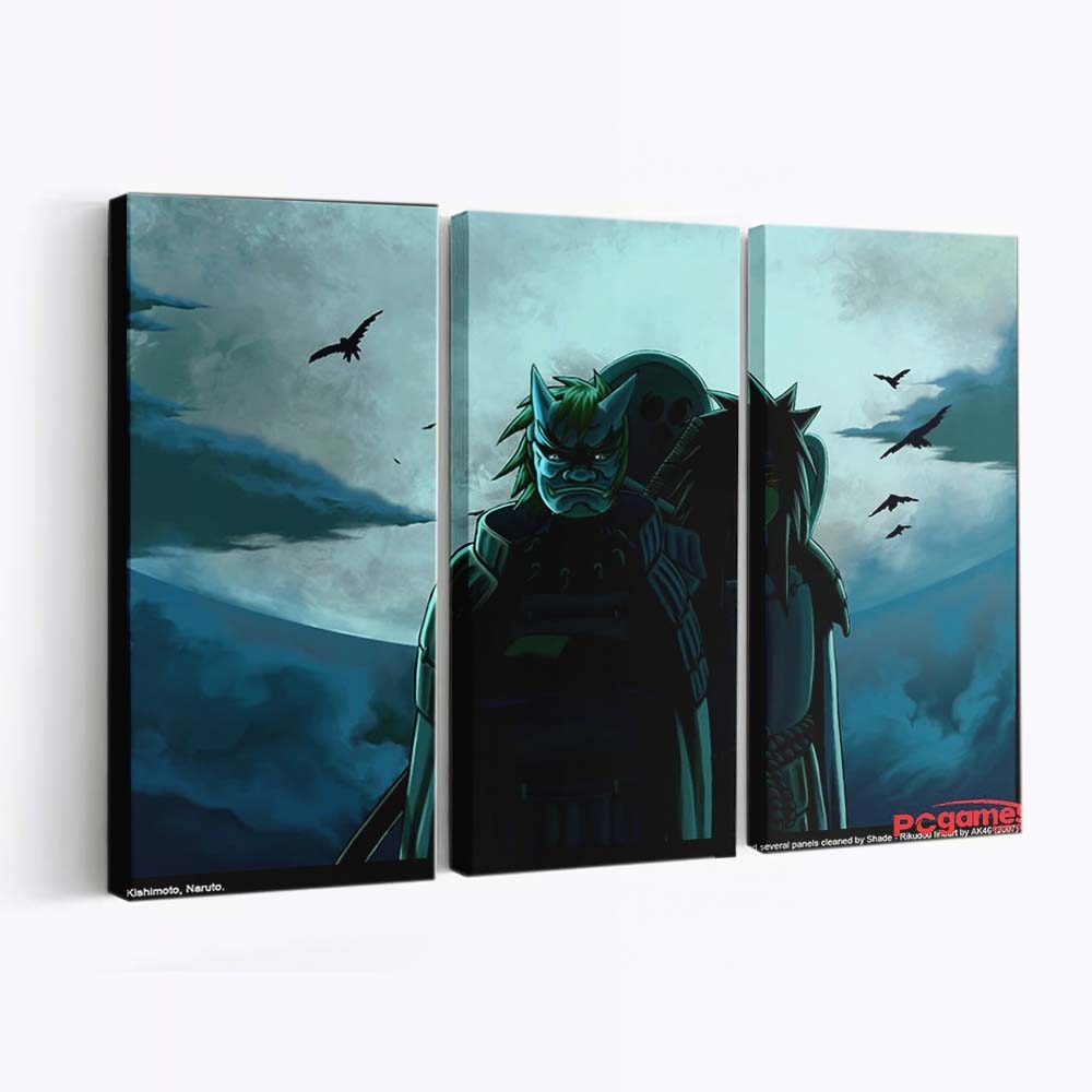 Naruto Shippuuden Fictional Character Uchiha Madara - Anime Wandbild - Leinwandbild naruto shippuudenscreenshotcomputer wallpaperfictional characteruchiha madara