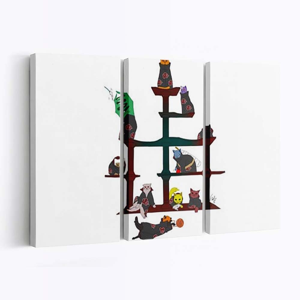 Akatsuki Naruto - Anime Wandbild - Leinwandbild th 0001akatsuki hd naruto