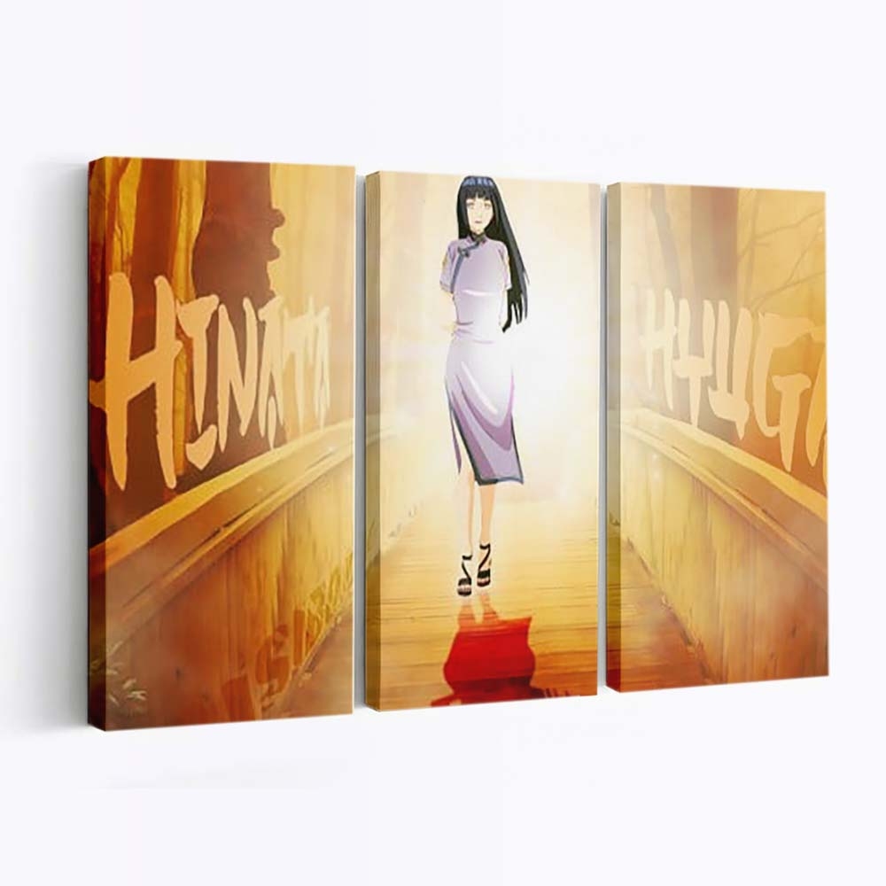 Hinata Hyuga Naruto - Anime Wandbild - Leinwandbild th 0001hinata hyuga hd naruto