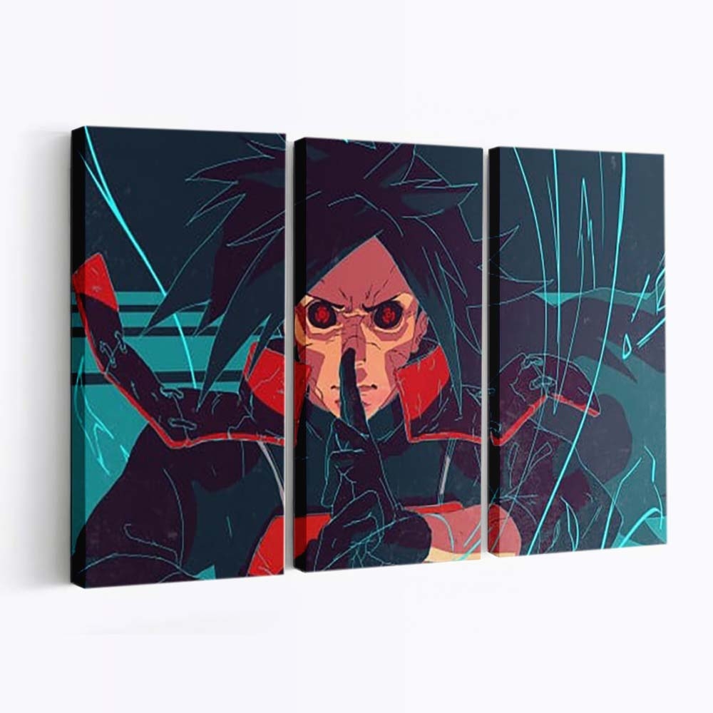Madara Uchiha Naruto - Anime Wandbild - Leinwandbild th 0001madara uchiha hd naruto