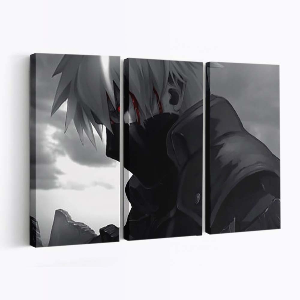 Kakashi Hatake Naruto - Anime Wandbild - Leinwandbild th 0002kakashi hatake 4k hd naruto