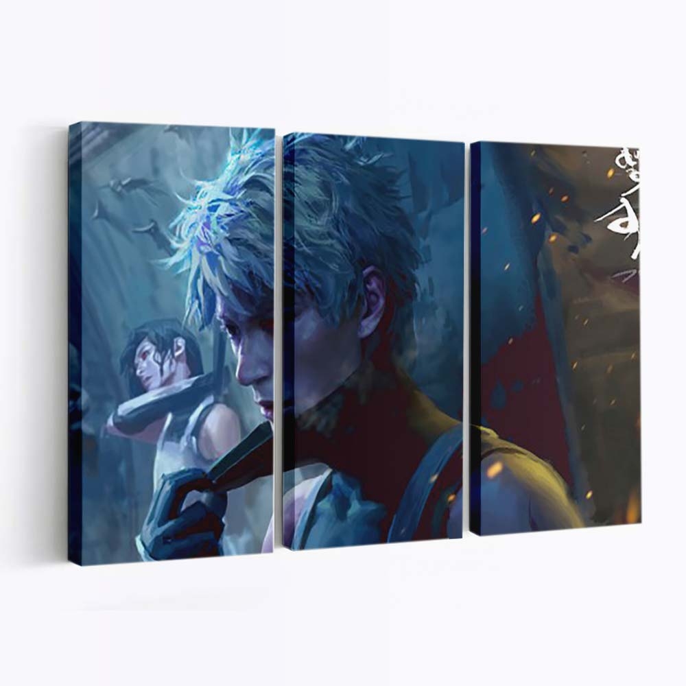 Kakashi Hatake Naruto - Anime Wandbild - Leinwandbild th 0003kakashi hatake 4k hd naruto