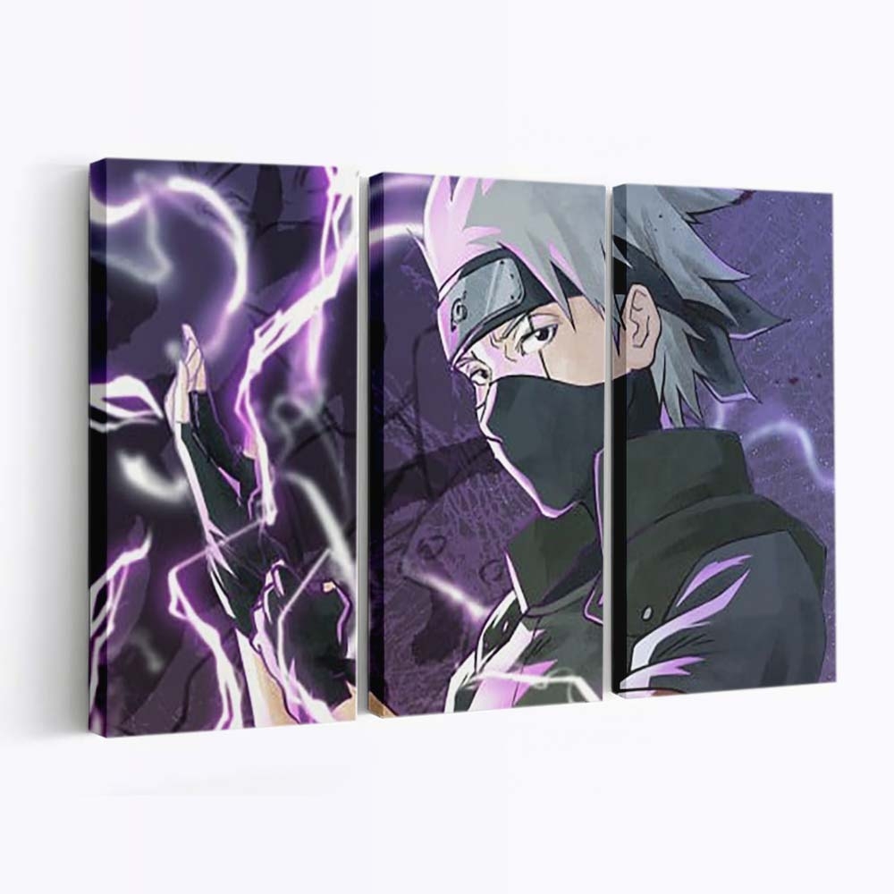 Kakashi Hatake Naruto - Anime Wandbild - Leinwandbild th 0003kakashi hatake hd naruto
