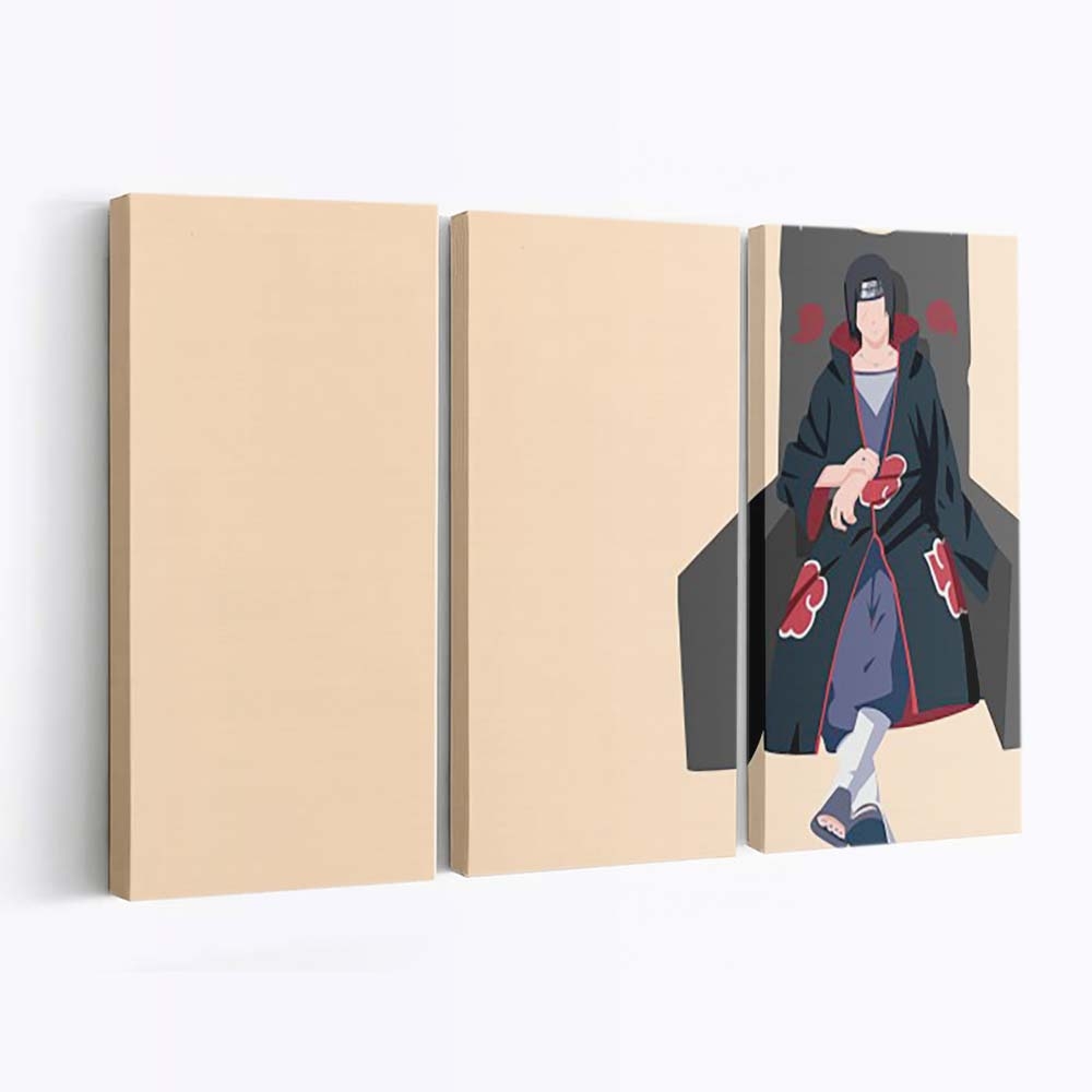 Akatsuki Itachi Uchiha Anime - Anime Wandbild - Leinwandbild th akatsuki naruto itachi uchiha 1 4k hd anime