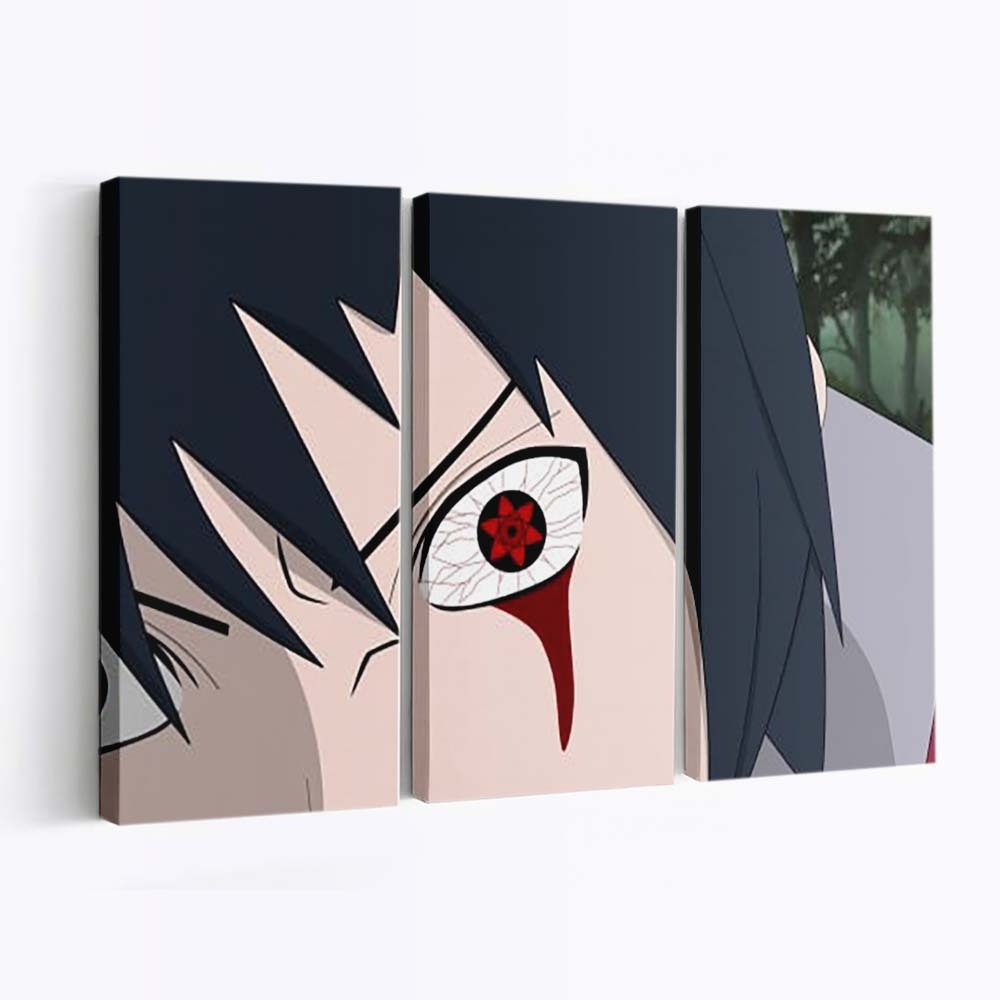 Akatsuki Itachi Uchiha Closeup Photo Anime - Anime Wandbild - Leinwandbild th akatsuki naruto itachi uchiha closeup photo hd anime