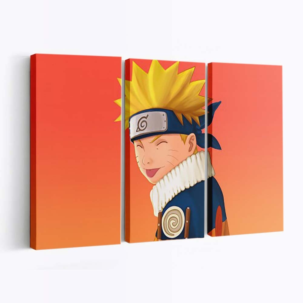 Blonde Boy Naruto Uzumaki Naruto - Anime Wandbild - Leinwandbild th blonde boy naruto uzumaki 4k hd naruto