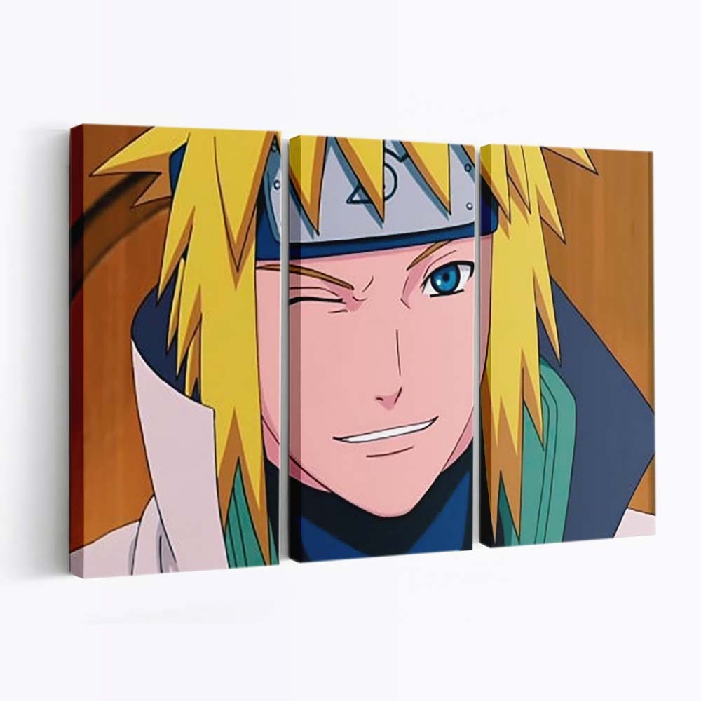 Fourhokage Minato Namikaza Naruto.Jpeg - Anime Wandbild - Leinwandbild th fourth hokage minato namikaza hd narutojpeg