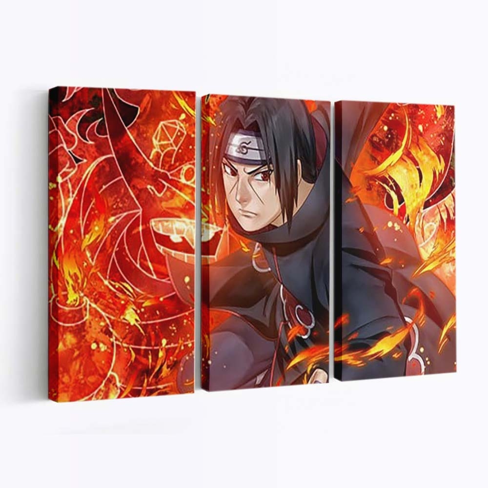 Itachi Uchiha Naruto Shippuden Naruto - Anime Wandbild - Leinwandbild th itachi uchiha naruto shippuden hd naruto