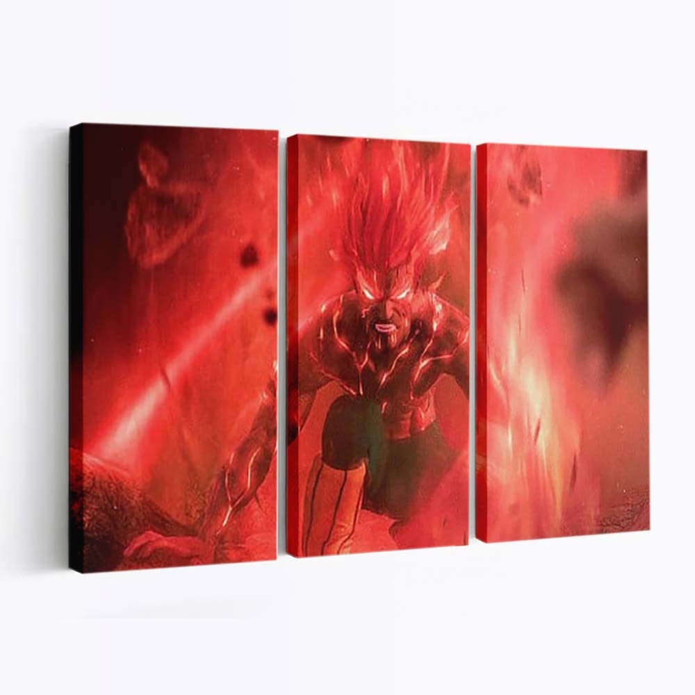 Might Guy Fire Naruto - Anime Wandbild - Leinwandbild th might guy fire background hd naruto