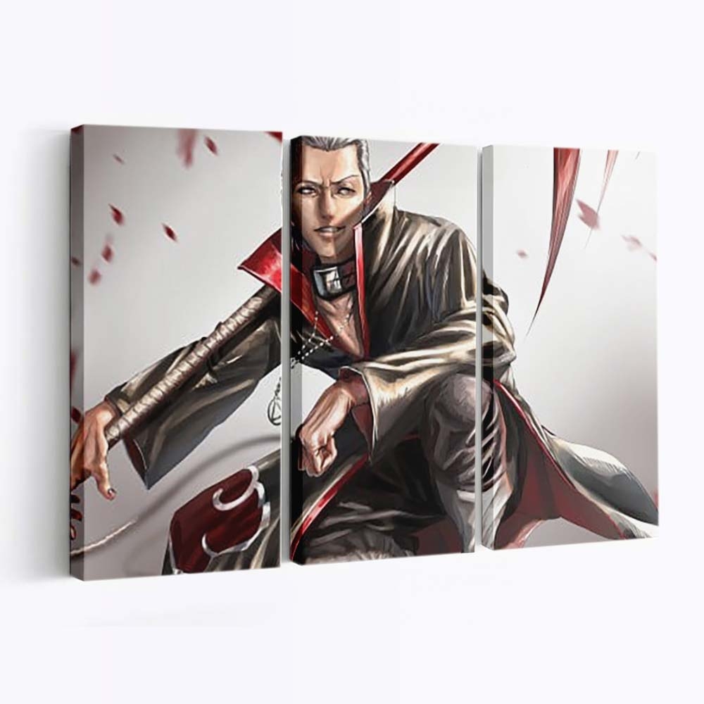 Naruto Hidan - Anime Wandbild - Leinwandbild th naruto hidan 4k 5k hd