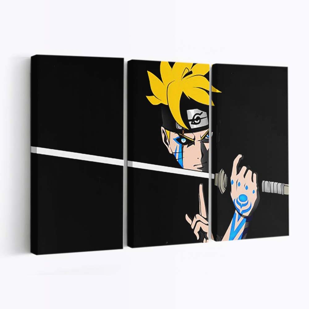 Naruto Shippuden Wisword Anime - Anime Wandbild - Leinwandbild th naruto shippuden with sword hd anime
