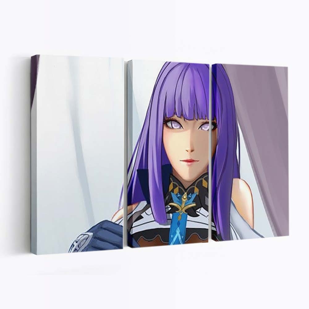 Purple Hair Eyes Hinata Hyuga Naruto - Anime Wandbild - Leinwandbild th purple hair eyes hinata hyuga hd naruto