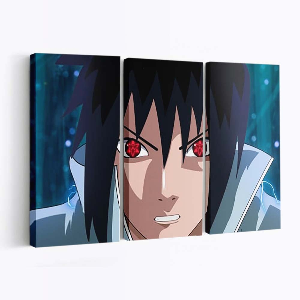 Red Eyes Sasuke Uchiha Sharingan Uchiha Clan Naruto - Anime Wandbild - Leinwandbild th red eyes sasuke uchiha sharingan uchiha clan 4k hd naruto