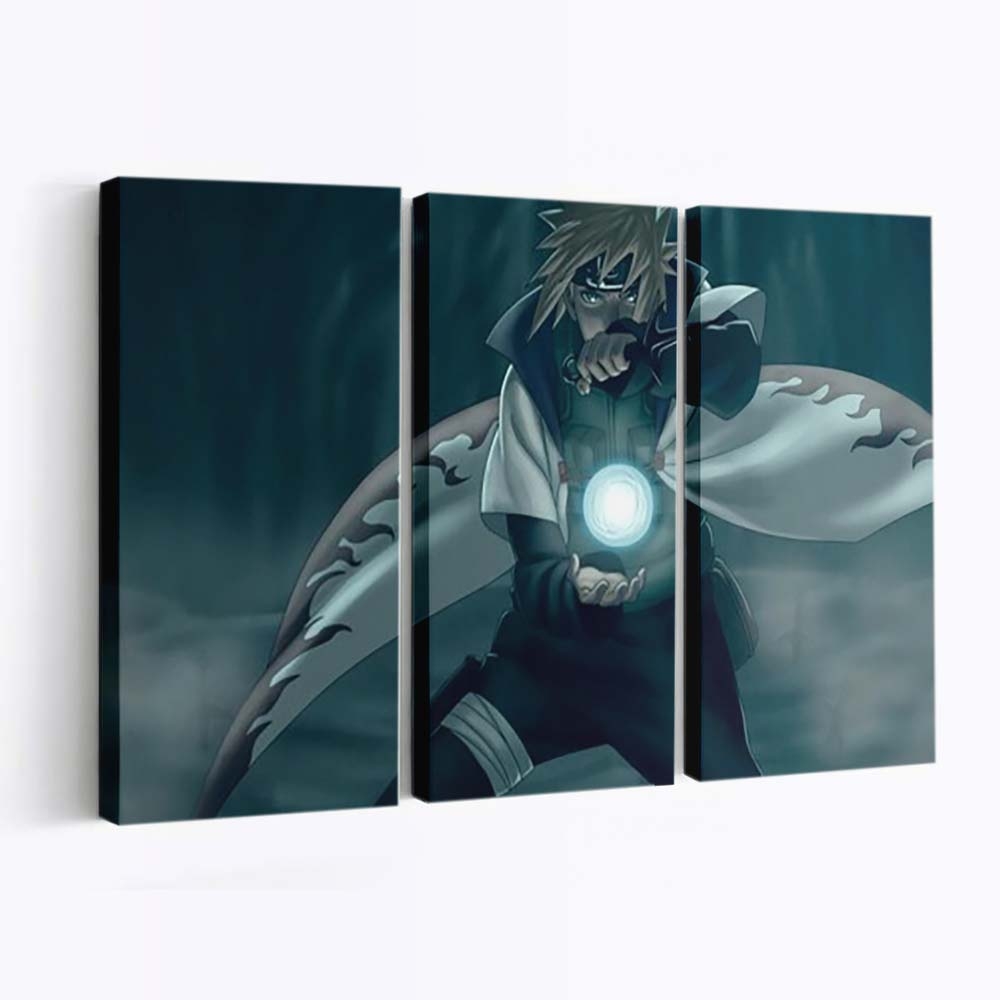 Yondaime Hokage Minato Namikaze Akatsuki Naruto Minato - Anime Wandbild - Leinwandbild th yondaime hokage minato namikaze akatsuki naruto hd minato