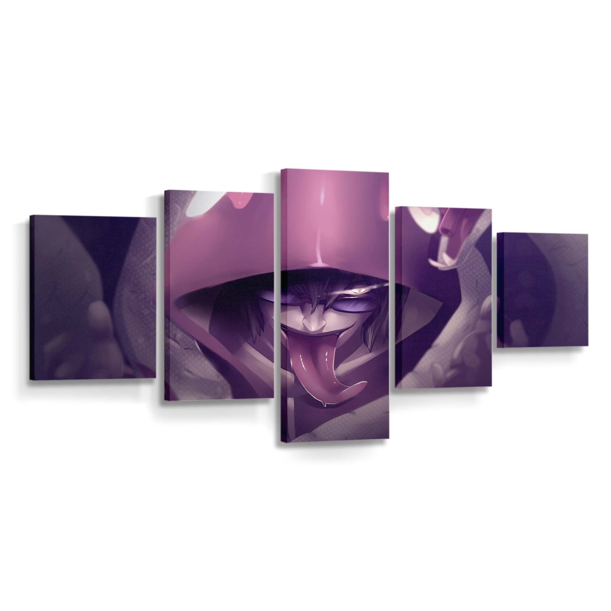 Anime Naruto Shippuuden Manga Snake Yakushi Kabuto - Anime Wandbild - Leinwandbild 1920x1080 pxanimenaruto shippuudenmangasnakeyakushi kabuto