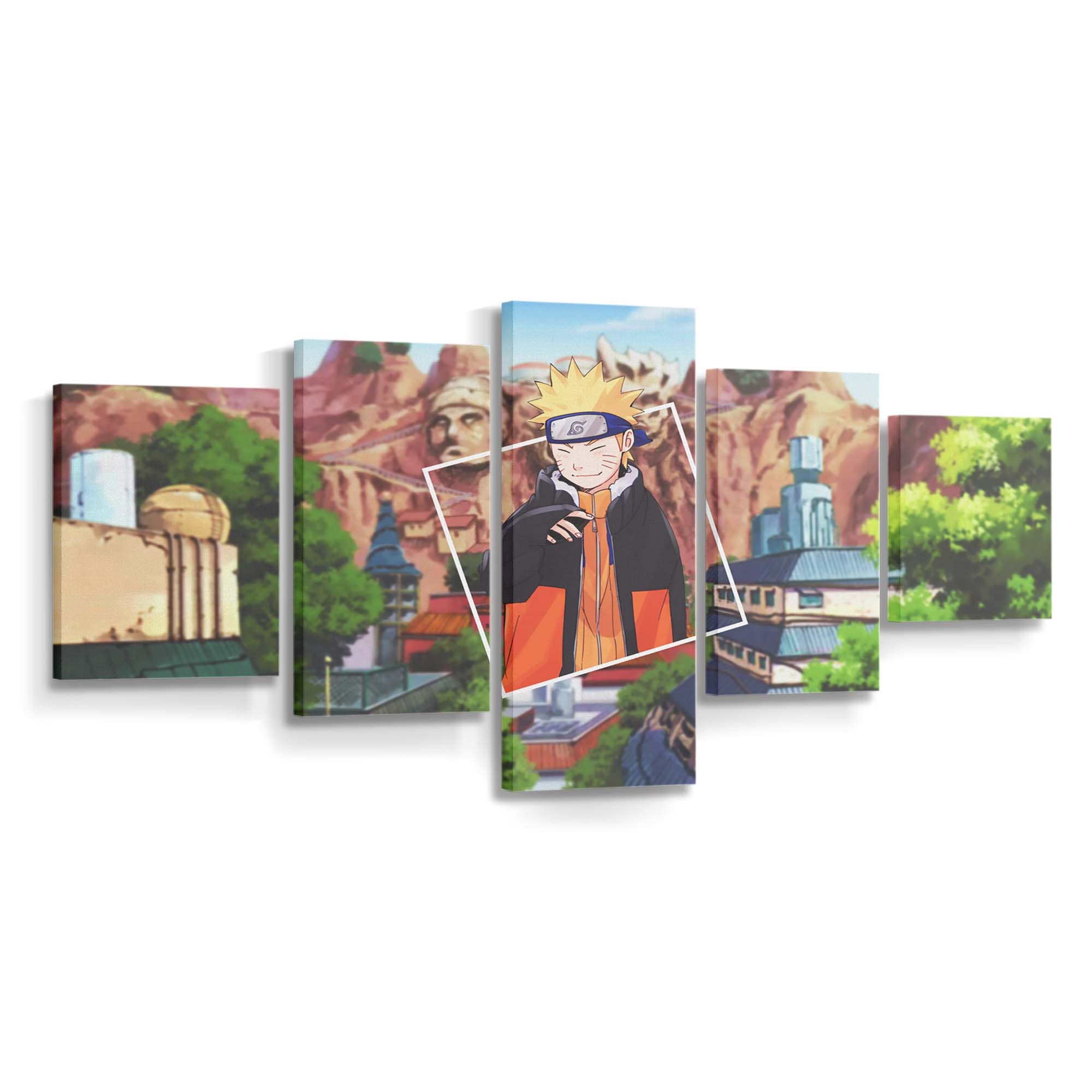 Anime Boys Anime Picture In Picture Naruto Anime - Anime Wandbild - Leinwandbild anime boysanimepicture in picturenaruto anime