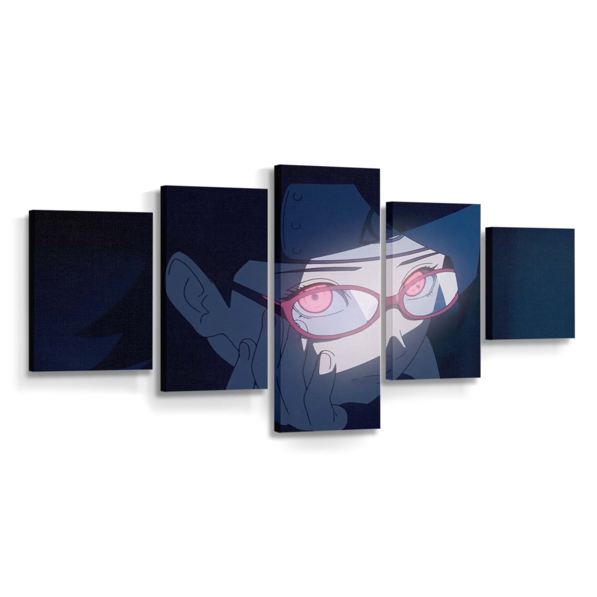 Anime Girls Anime Boruto Naruto Next Generations Uchiha Sarada - Anime Wandbild - Leinwandbild anime girlsanimeboruto naruto next generationsuchiha saradasarada uchiha