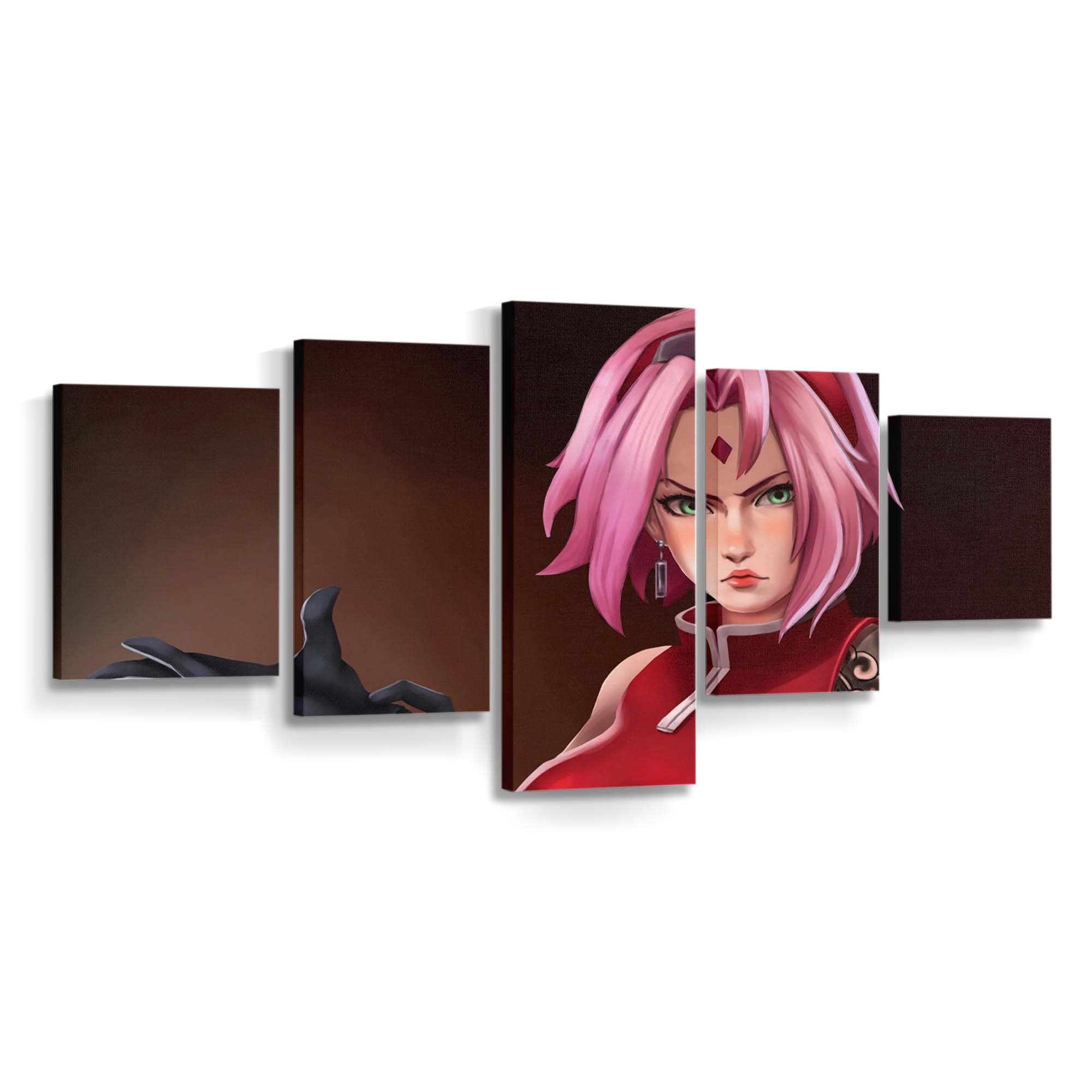 Animed Digital Art Artwork Anime Girls Naruto Anime - Anime Wandbild - Leinwandbild anime2ddigital artartworkanime girlsnaruto anime 0001