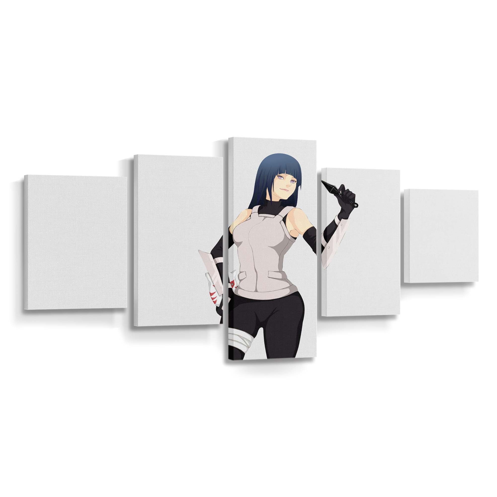 Anime Girls Cartoon Naruto Shippuuden Hyuuga Hinata Anbu - Anime Wandbild - Leinwandbild animeanime girlscartoonnaruto shippuudenhyuuga hinataanbu