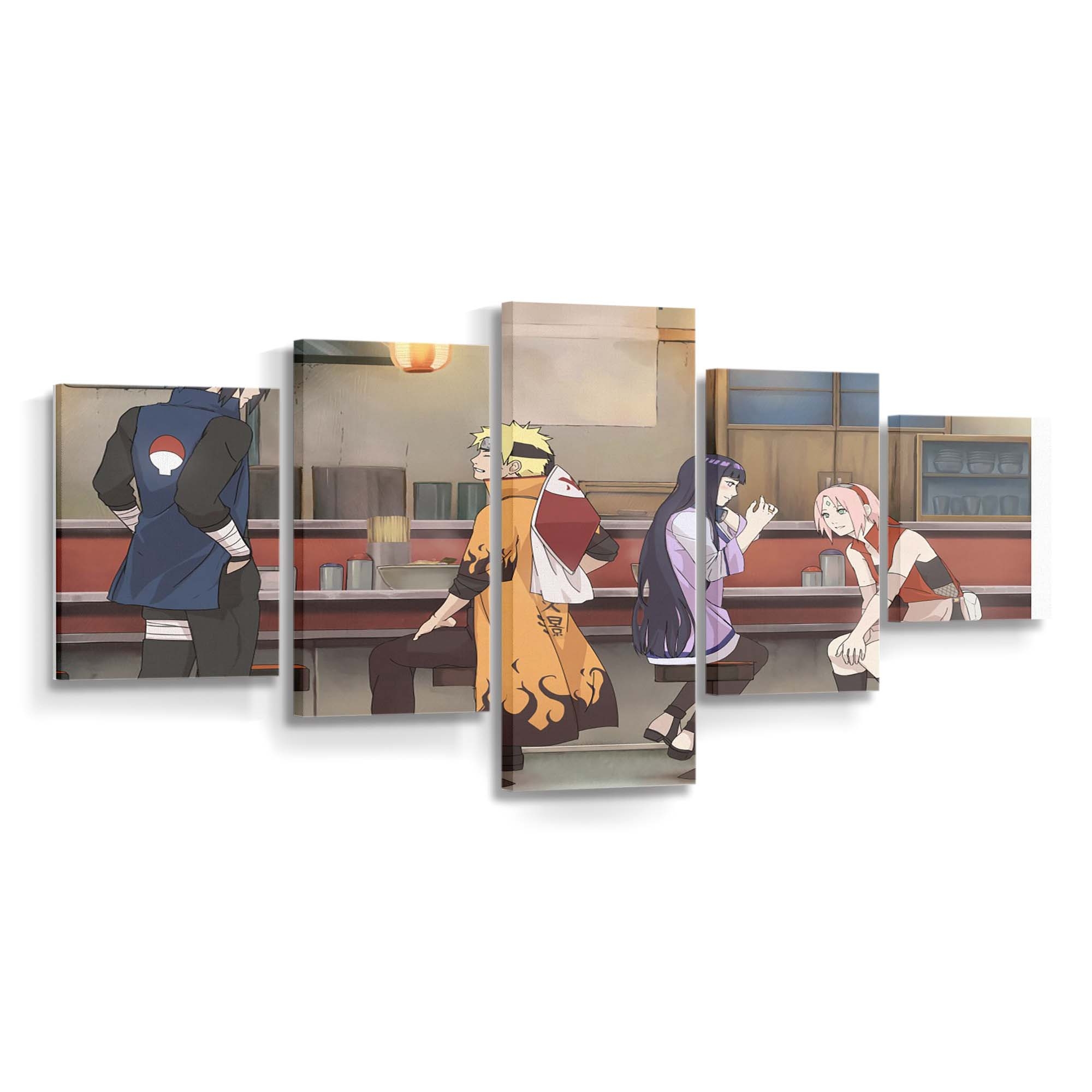 Anime Girls Naruto Shippuuden Uzumaki Naruto Haruno Sakura Hyuuga Hinata - Anime Wandbild - Leinwandbild animeanime girlsnaruto shippuudenuzumaki narutoharuno sakurahyuuga hinata