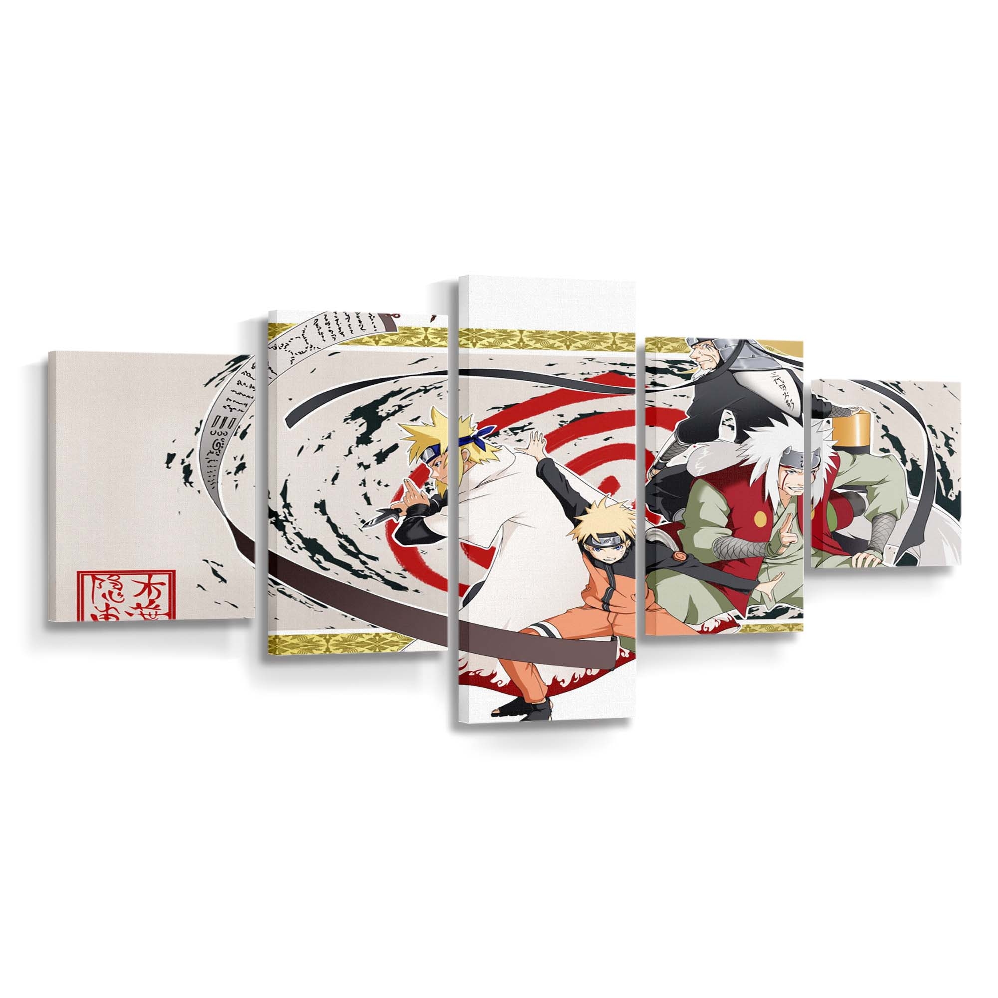 Anime Artwork Game Manga Naruto - Anime Wandbild - Leinwandbild animeartwork1900x1343