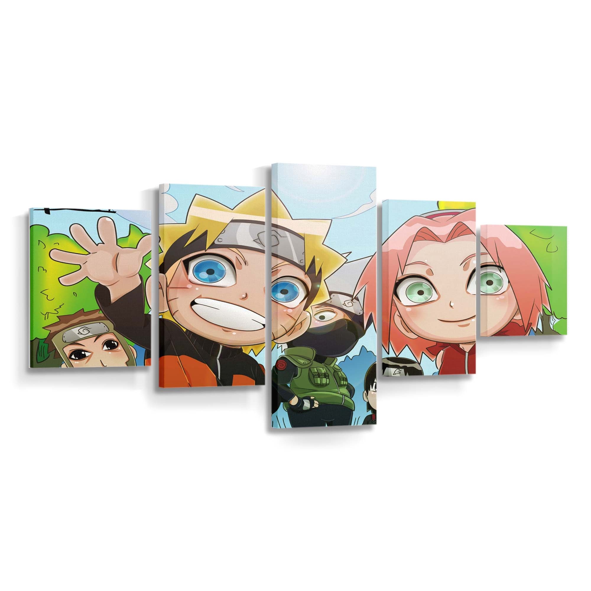 Naruto Kriegerseele – Mut In Jedem Pinselstrich - Anime Wandbild - Leinwandbild animeartworkgamemanganaruto2083x1410