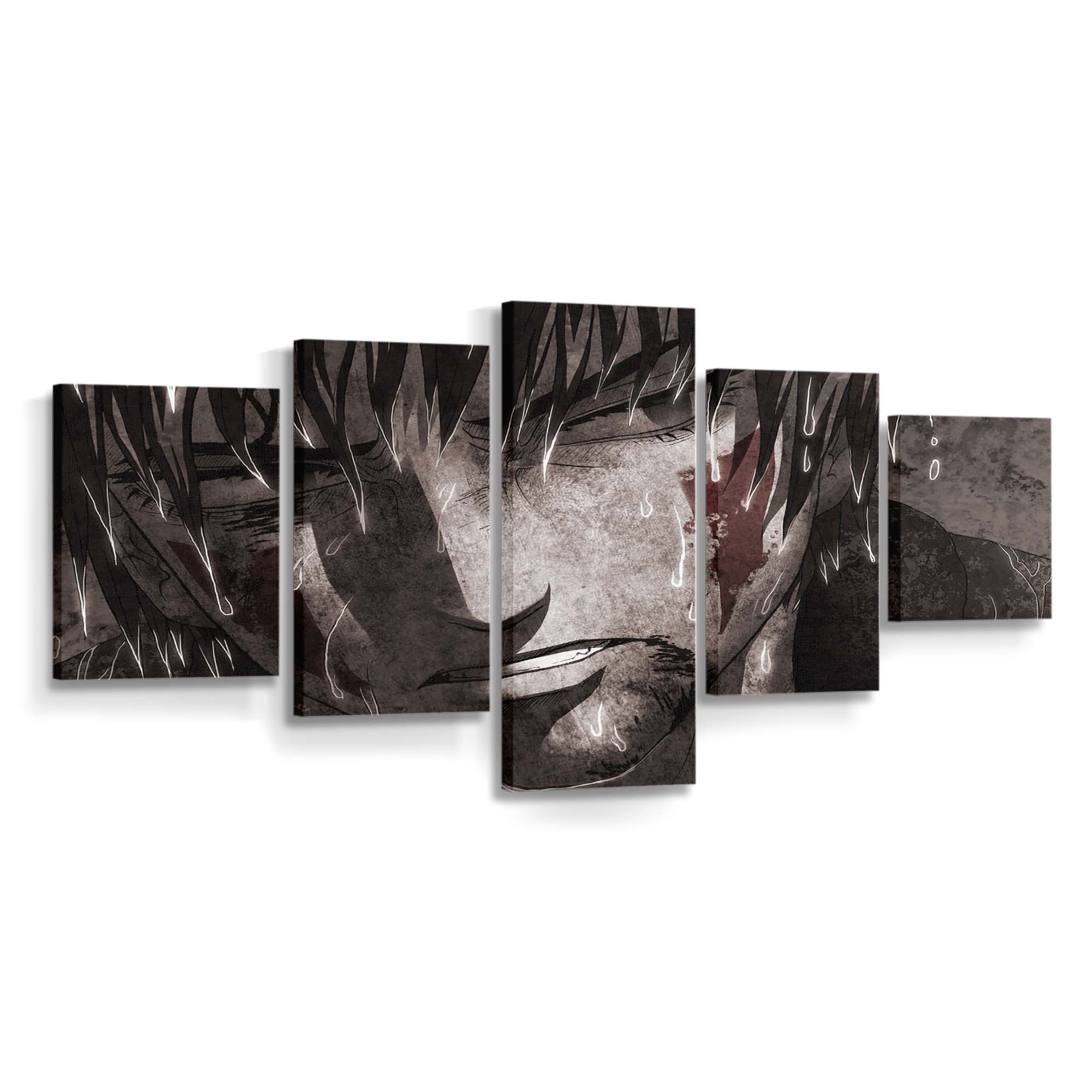 Naruto Anime Krieger – Stärke Und Entschlossenheit - Anime Wandbild - Leinwandbild animeartworkgamemanganaruto4081x2896