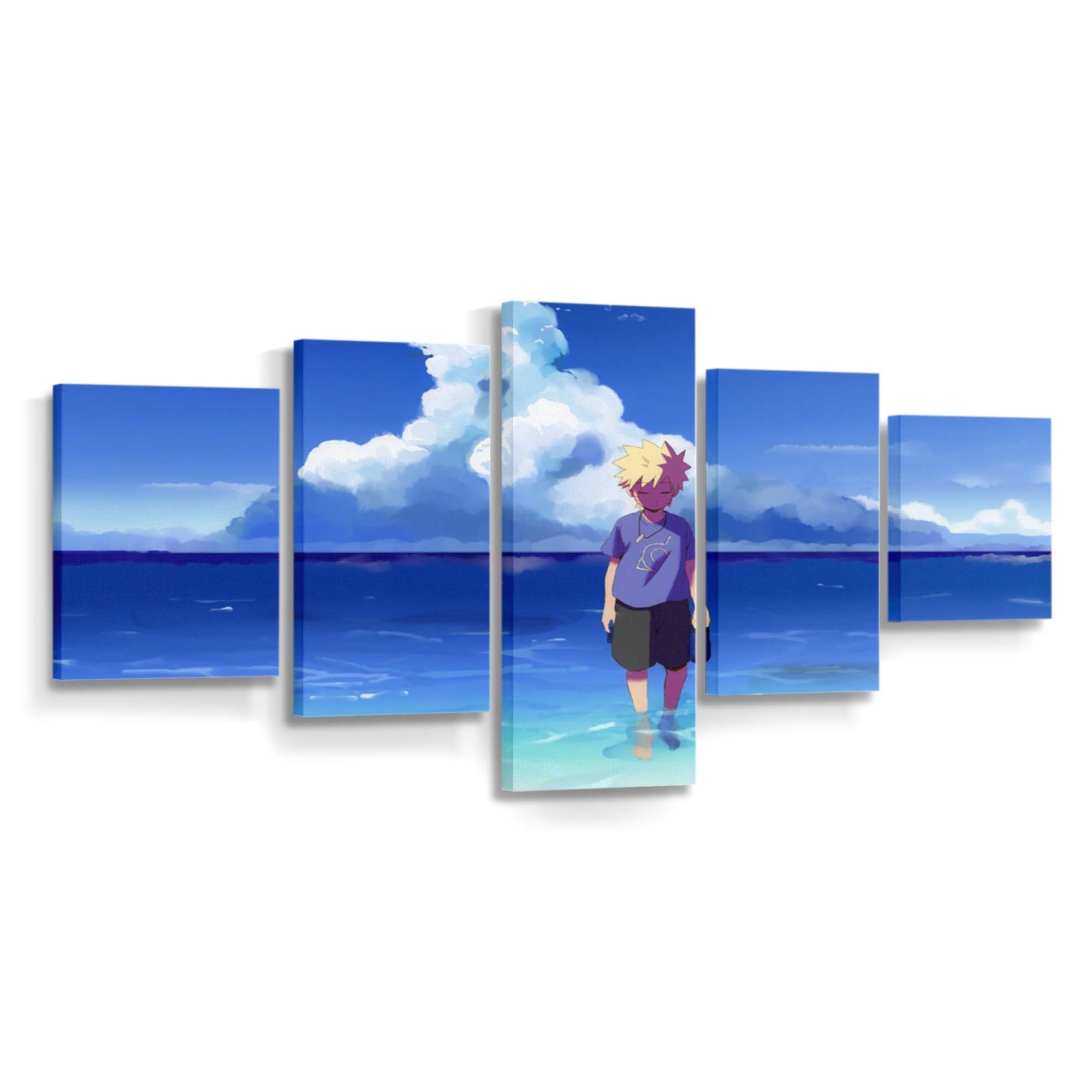 Anime Digital Art Landscape Beach Masashi Kishimoto - Anime Wandbild - Leinwandbild animedigital artlandscape1920x1200 pxbeachmasashi kishimoto