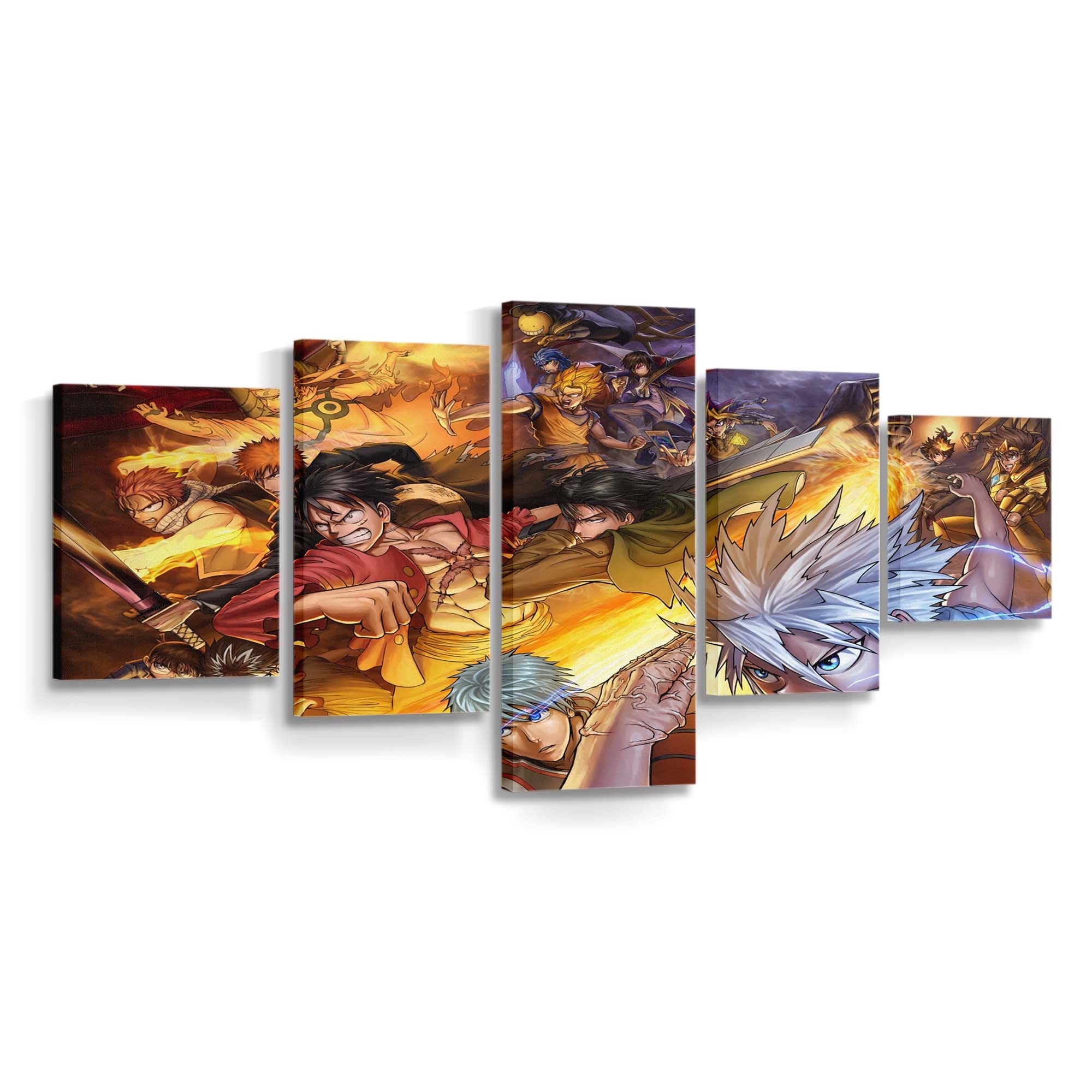 Anime Dragon Ball Code Geass Lamperouge Lelouch Kaneki Ken Tokyo Ghoul - Anime Wandbild - Leinwandbild animedragon ballcode geasslamperouge lelouchkaneki kentokyo ghoul