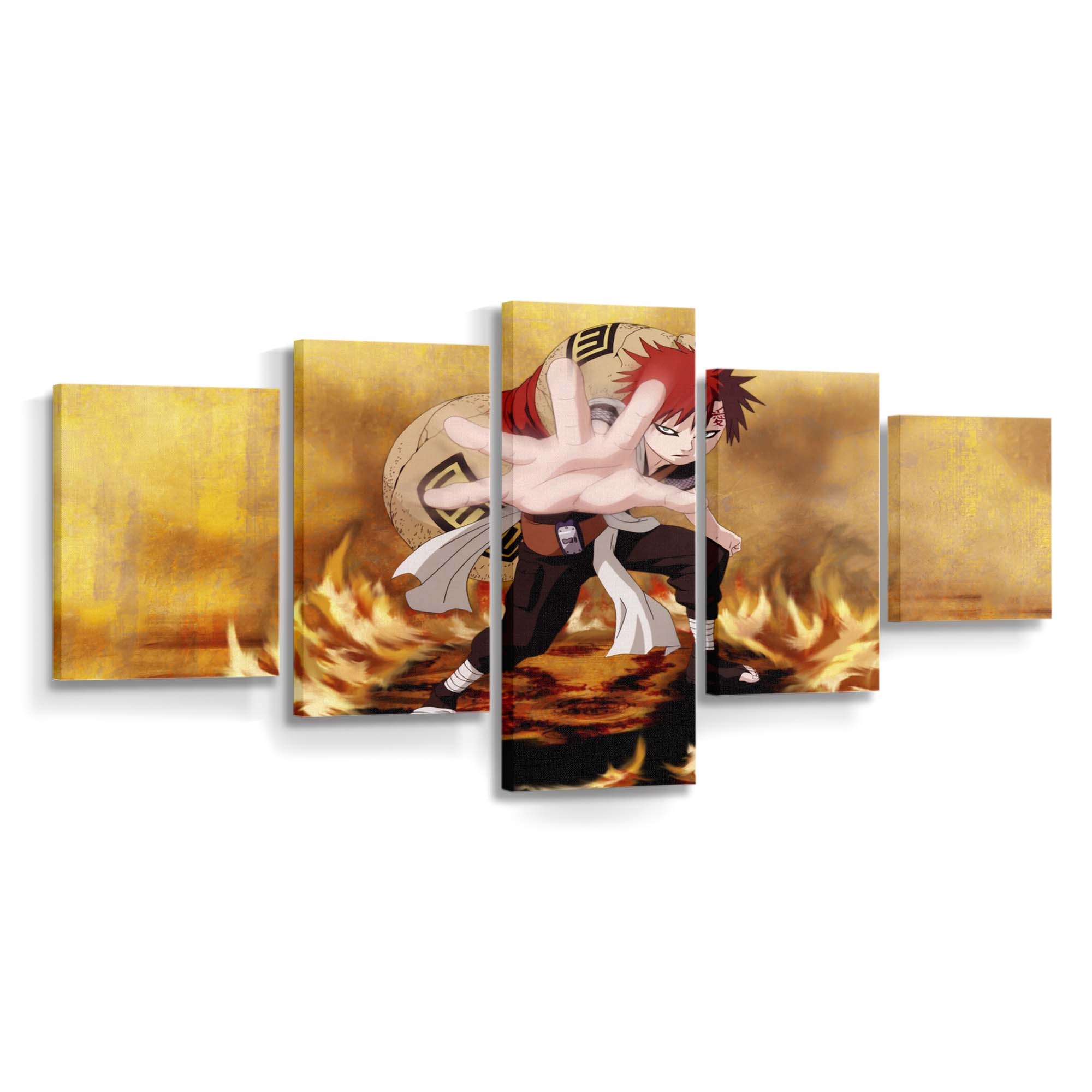 Anime Manga Naruto Shippuuden Gaara Mythology - Anime Wandbild - Leinwandbild animemanganaruto shippuudengaaramythologyscreenshot