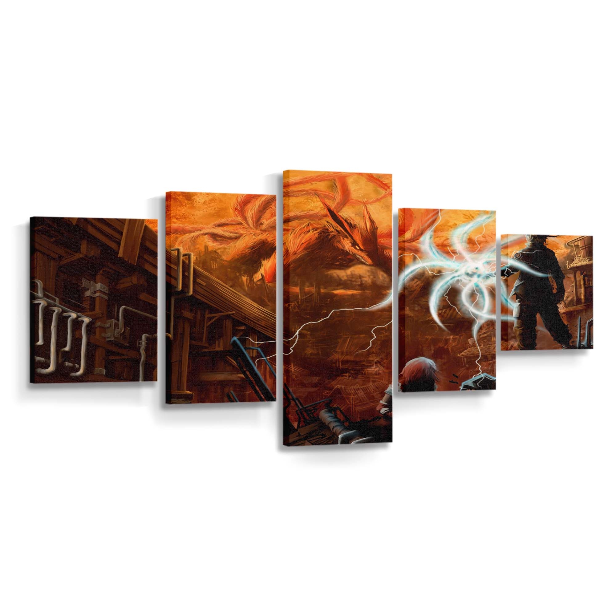 Anime Manga Naruto Shippuuden Uzumaki Naruto Haruno Sakura Uchiha Sasuke - Anime Wandbild - Leinwandbild animemanganaruto shippuudenuzumaki narutoharuno sakurauchiha sasuke