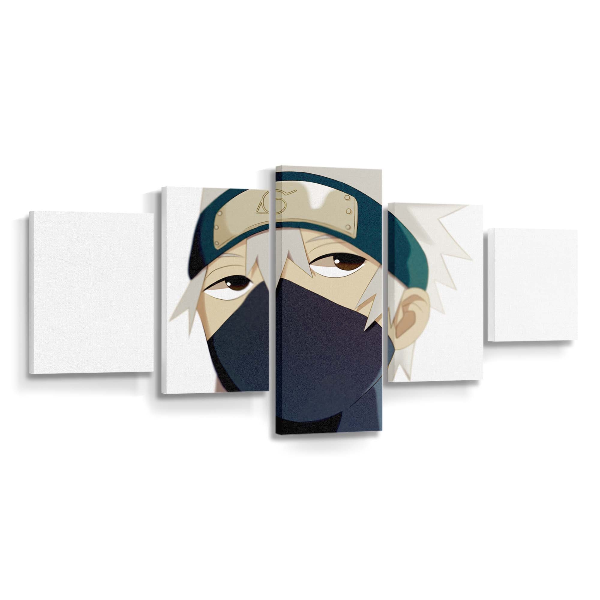 Naruto Anime – Der Junge Kakashi Hatake Aus Den Anfängen Der Ninja-Welt - Anime Wandbild - Leinwandbild animenaruto animehatake kakashi 0005