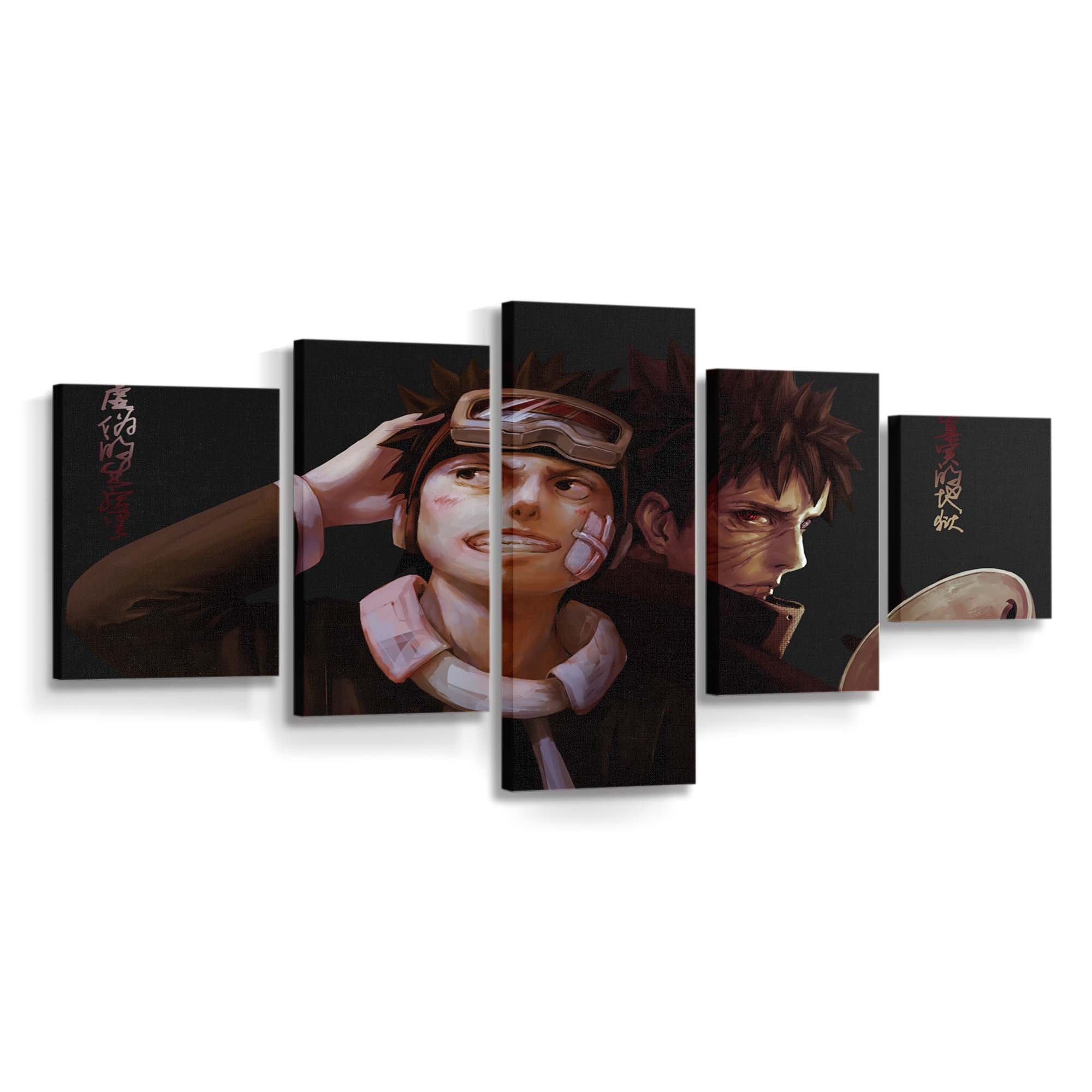 Naruto Shippuuden Epische Kunst – Mut Ohne Grenzen - Anime Wandbild - Leinwandbild animenaruto shippuuden 0013