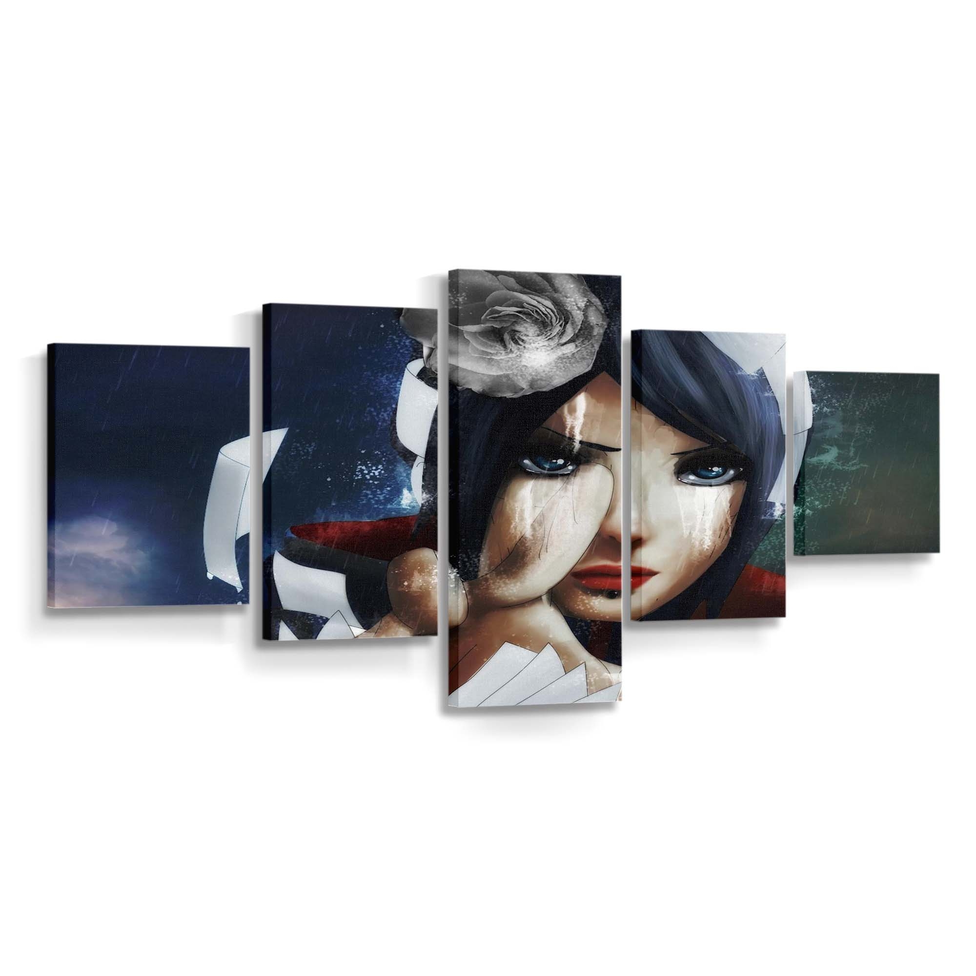 Anime Naruto Shippuuden Akatsuki - Anime Wandbild - Leinwandbild animenaruto shippuudenakatsuki