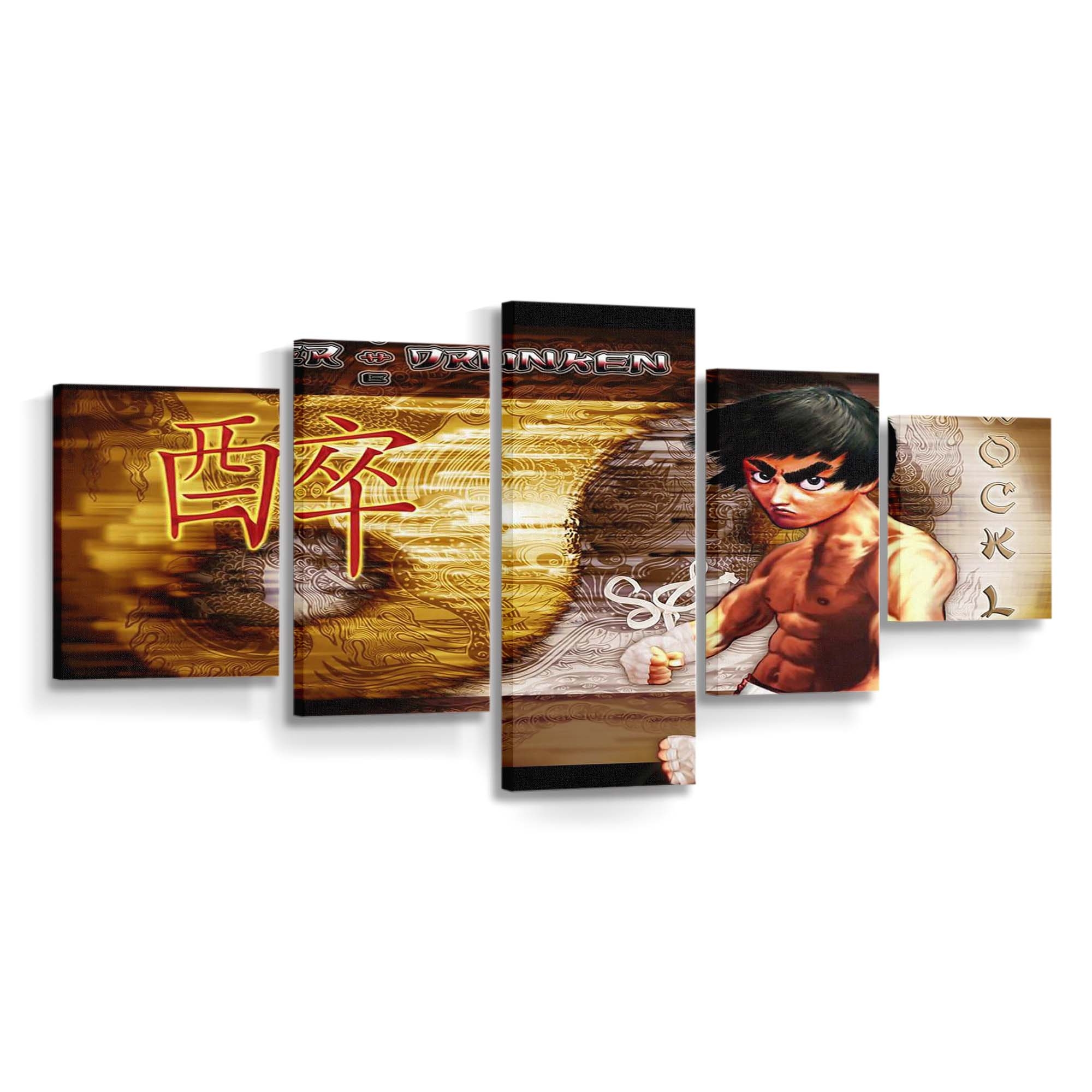 Anime Naruto Shippuuden Comics Poster Rock Lee - Anime Wandbild - Leinwandbild animenaruto shippuudencomicsposterrock leescreenshot