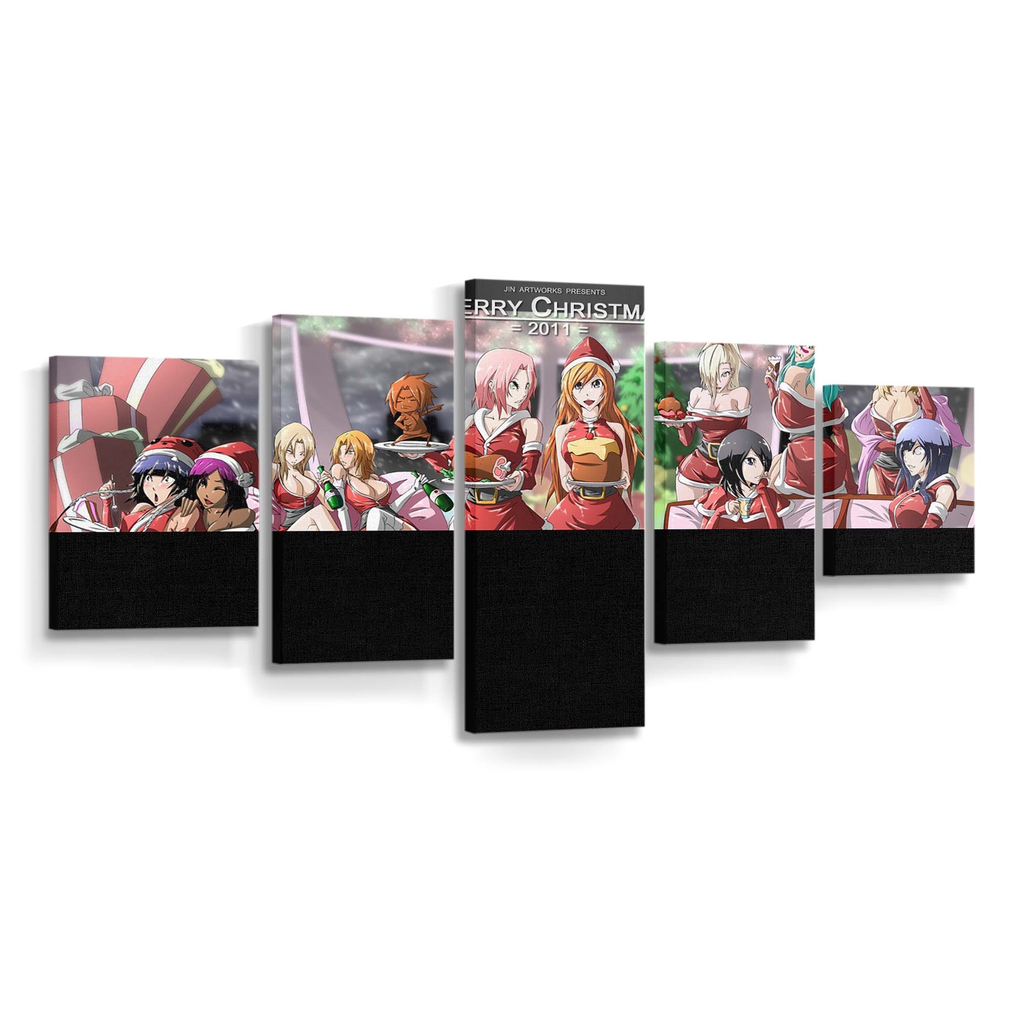 Anime Naruto Shippuuden Food Anime Girls Crossover Haruno Sakura - Anime Wandbild - Leinwandbild animenaruto shippuudenfoodanime girlscrossoverharuno sakura