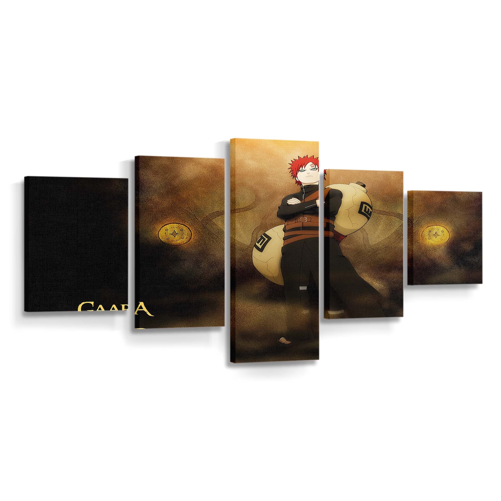 Anime Naruto Shippuuden Manga Gaara Poster - Anime Wandbild - Leinwandbild animenaruto shippuudenscreenshotmangagaaraposter