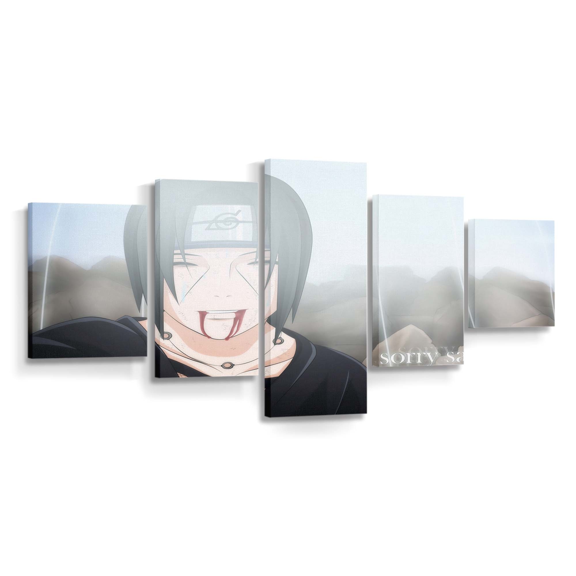 Anime Naruto Shippuuden Uchiha Itachi - Anime Wandbild - Leinwandbild animenaruto shippuudenuchiha itachiscreenshotcomputer wallpaper