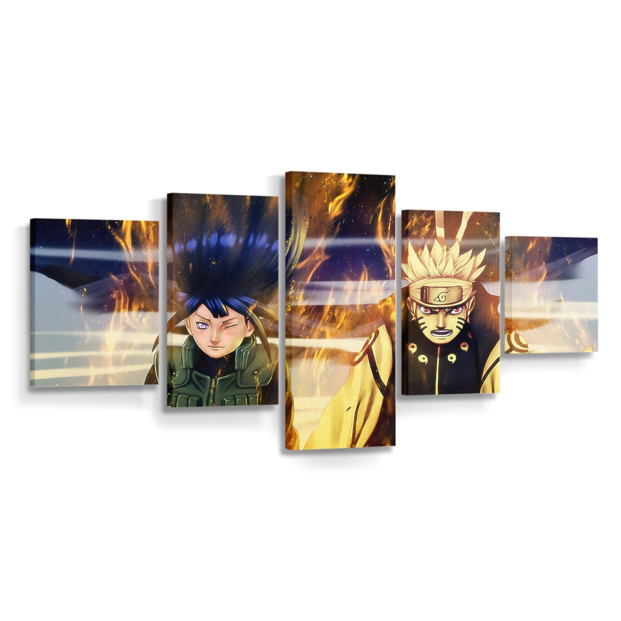 Anime Naruto Shippuuden Uzumaki Naruto Hyuuga Hinata - Anime Wandbild - Leinwandbild animenaruto shippuudenuzumaki narutoscreenshotcomputer wallpaperhyuuga hinata