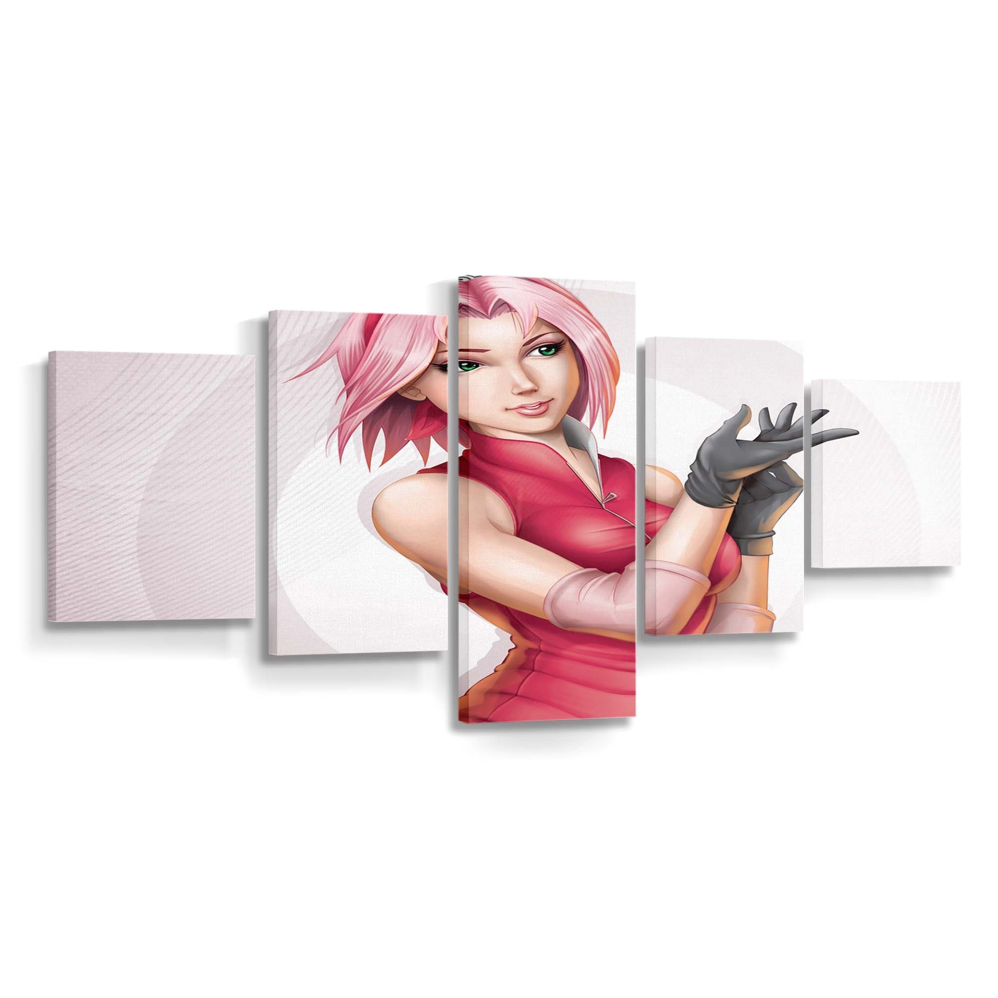 Art Douglas Bicalho Naruto Sakura Gloves Bandages Ninja - Anime Wandbild - Leinwandbild artdouglas bicalhonaruto sakuraglovesbandagesninja