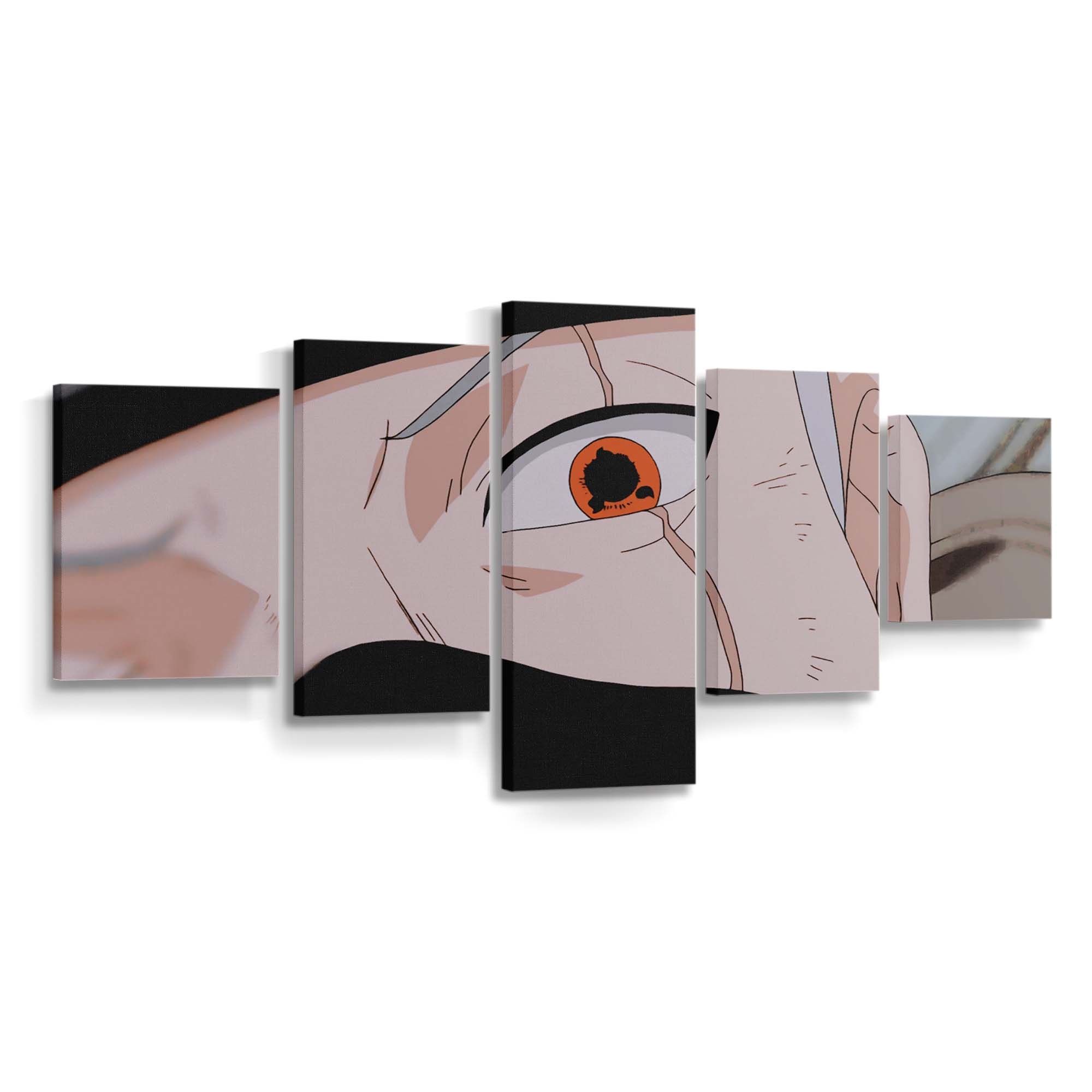 Hatake Kakashi Naruto Anime - Anime Wandbild - Leinwandbild hatake kakashinaruto anime
