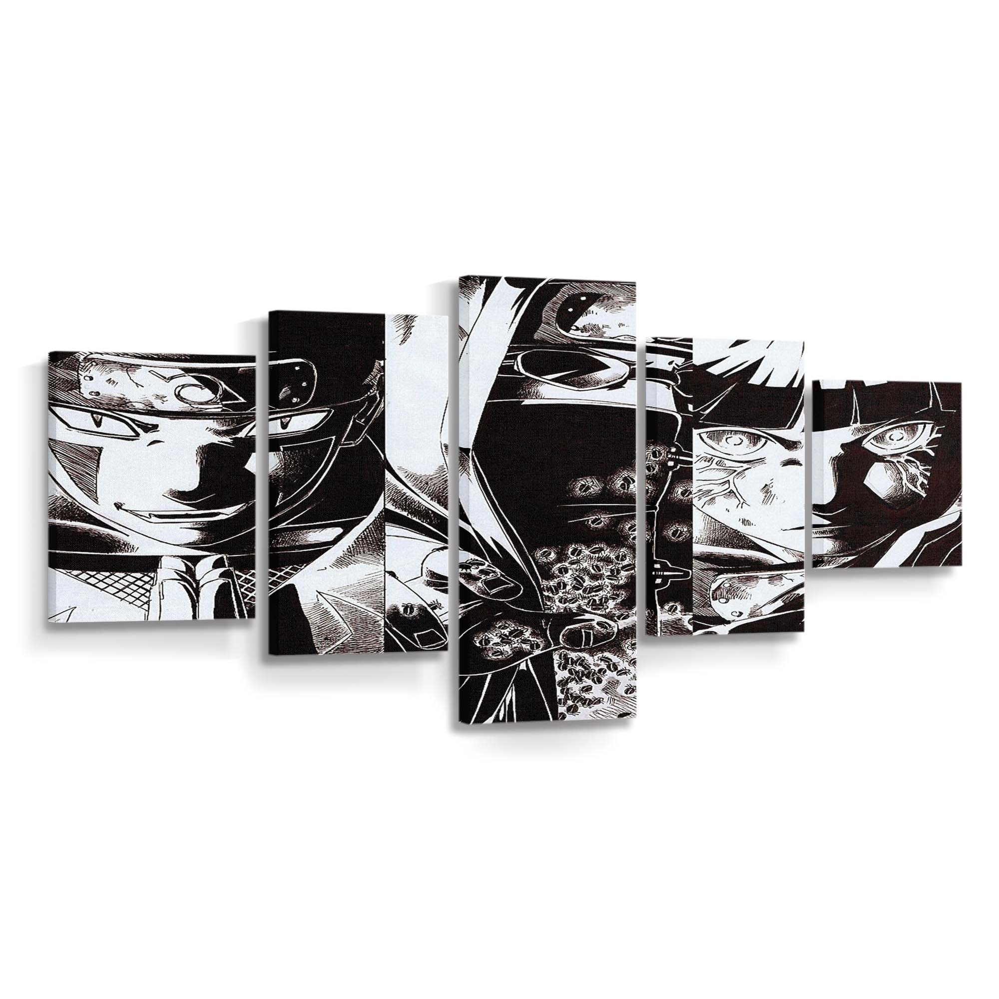 Hyuuga Hinata Naruto Shippuuden Aburame Shino Inuzuka Kiba - Anime Wandbild - Leinwandbild hyuuga hinatanaruto shippuuden1236x1153 pxaburame shinoinuzuka kiba