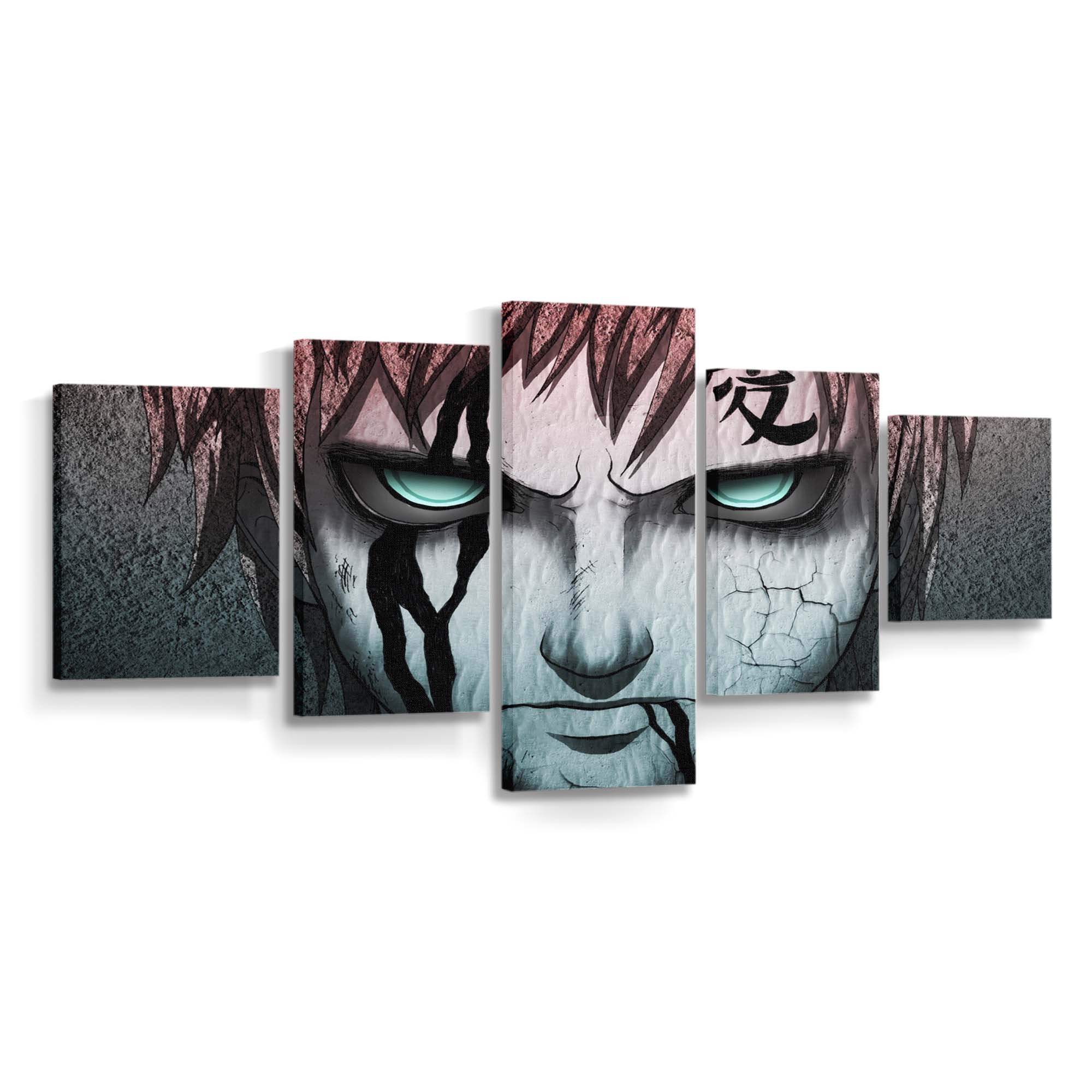 Anime Boys Naruto Shippuuden Drawing Artwork - Anime Wandbild - Leinwandbild illustrationanimeanime boysnaruto shippuudendrawingartwork