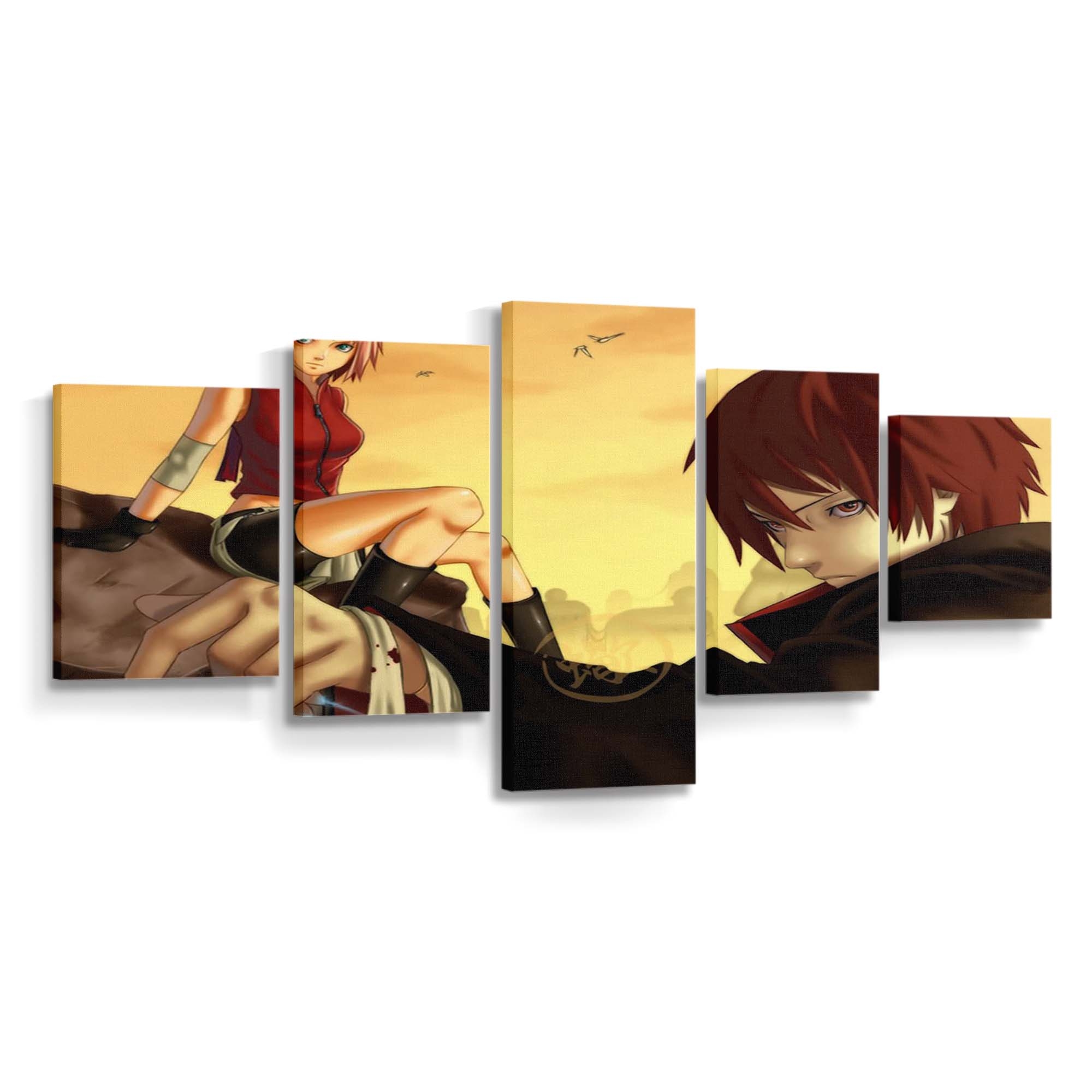 Anime Girls Anime Boys Naruto Shippuuden Haruno Sakura - Anime Wandbild - Leinwandbild illustrationanimeanime girlsanime boysnaruto shippuudenharuno sakura