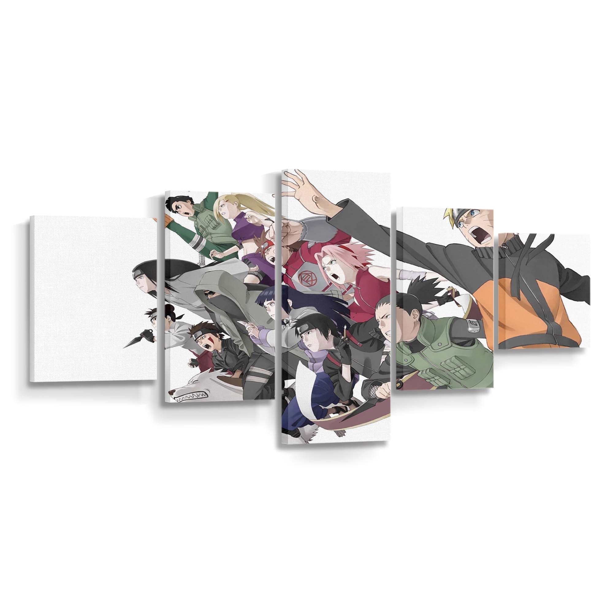 Anime Girls Cartoon Naruto Shippuuden Anime Boys - Anime Wandbild - Leinwandbild illustrationanimeanime girlscartoonnaruto shippuudenanime boys