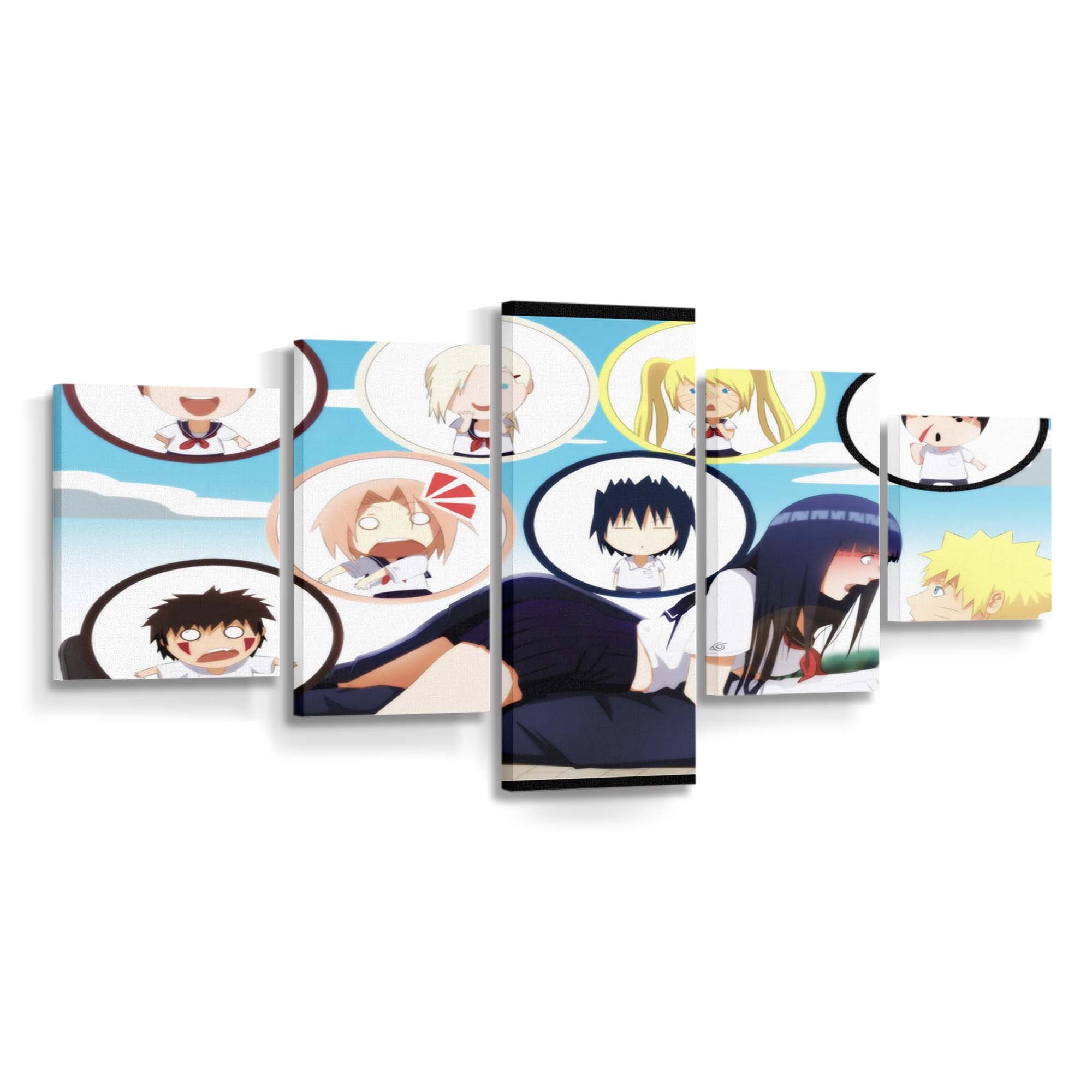 Anime Girls Cartoon Naruto Shippuuden Uzumaki Naruto - Anime Wandbild - Leinwandbild illustrationanimeanime girlscartoonnaruto shippuudenuzumaki naruto 0001