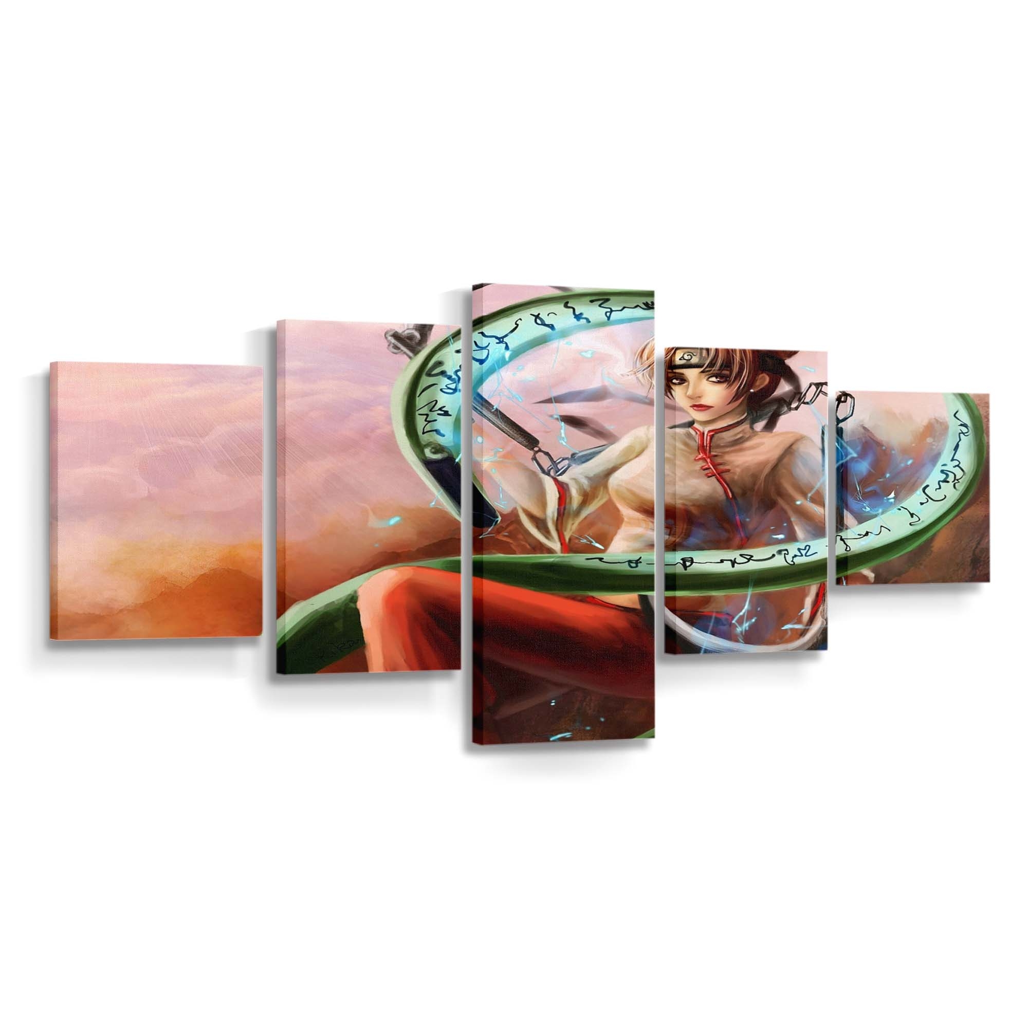 Anime Girls Manga Cartoon Naruto Shippuuden - Anime Wandbild - Leinwandbild illustrationanimeanime girlsmangacartoonnaruto shippuuden 0001